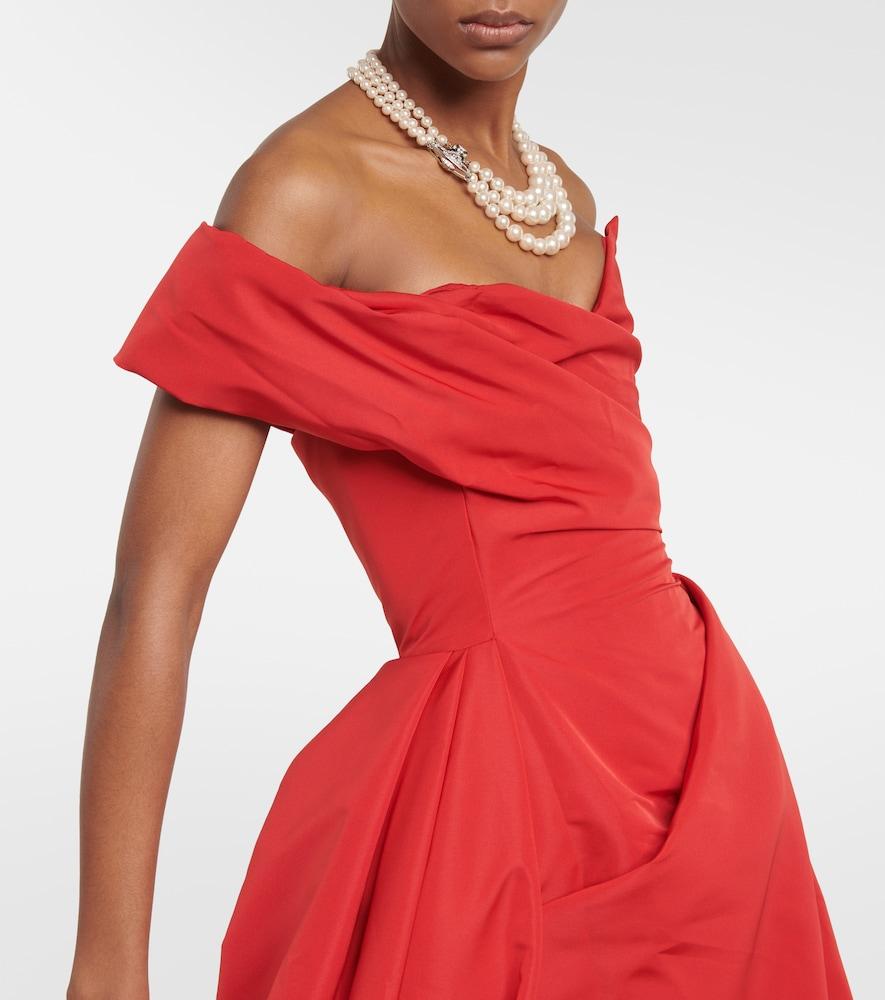 strapless open back dress Pink A-Line Spaghetti Straps Maxi Evening Dress main image 1