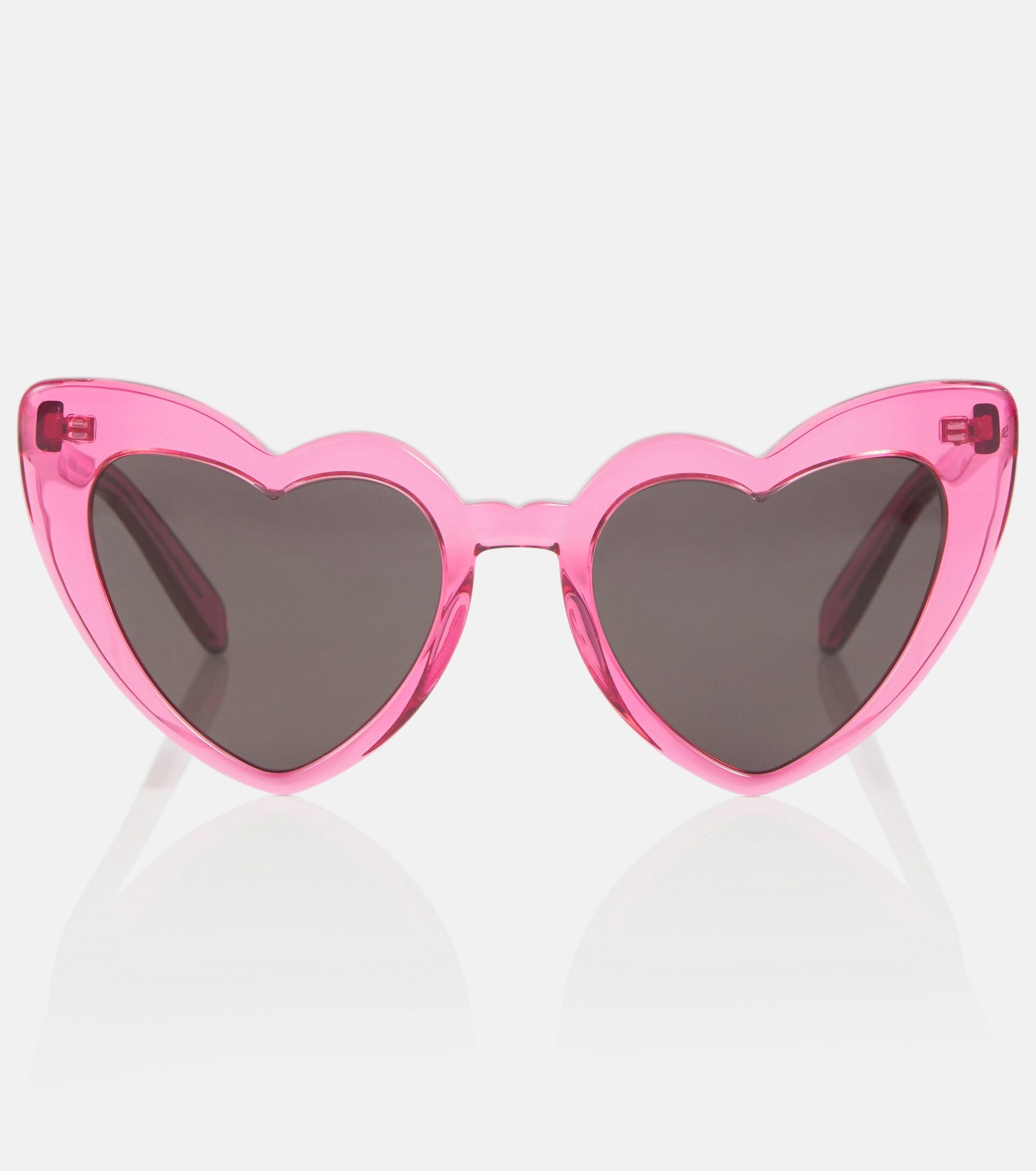 Yves Saint Laurent - New Wave 181 Leulou Heart Sunglasses with