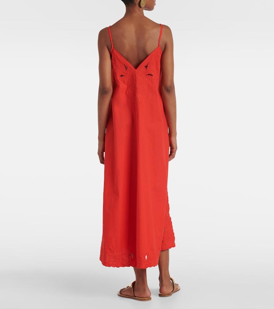 juliet dunn red dress Juliet Dunn | Red V Neck Mosaic Maxi Dress 