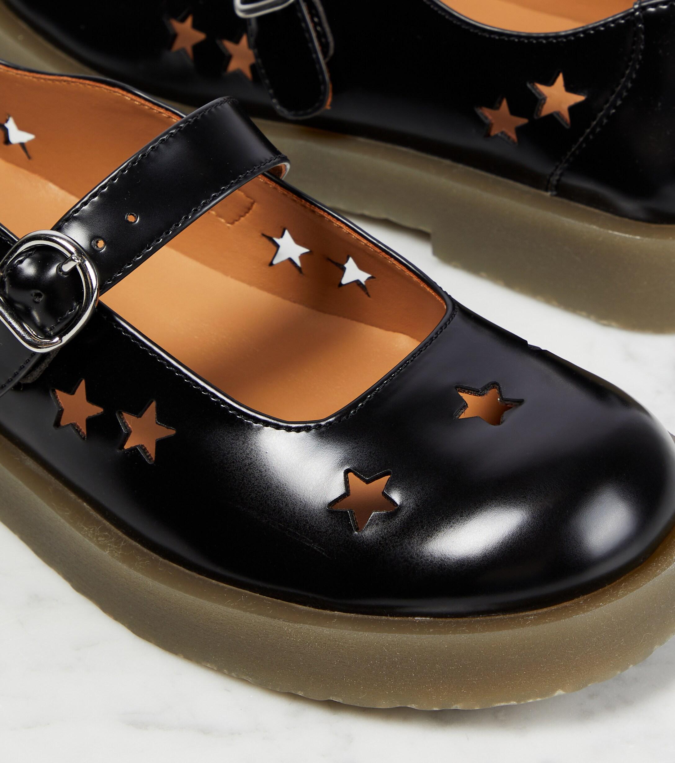 Acne Studios Beryjane Mary Jane Leather Flats in Black