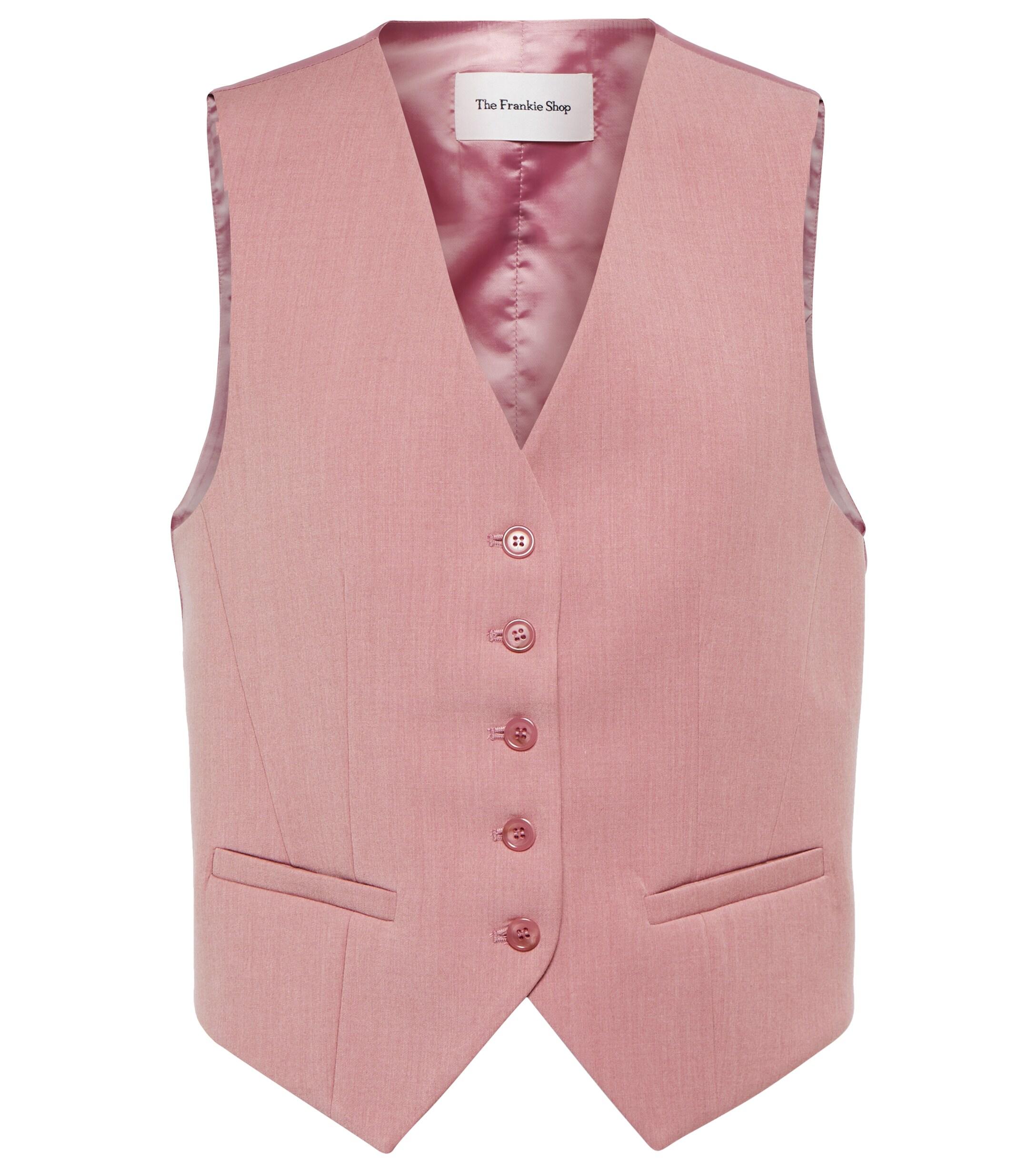 Frankie Shop Gelso Vest in Pink | Lyst UK