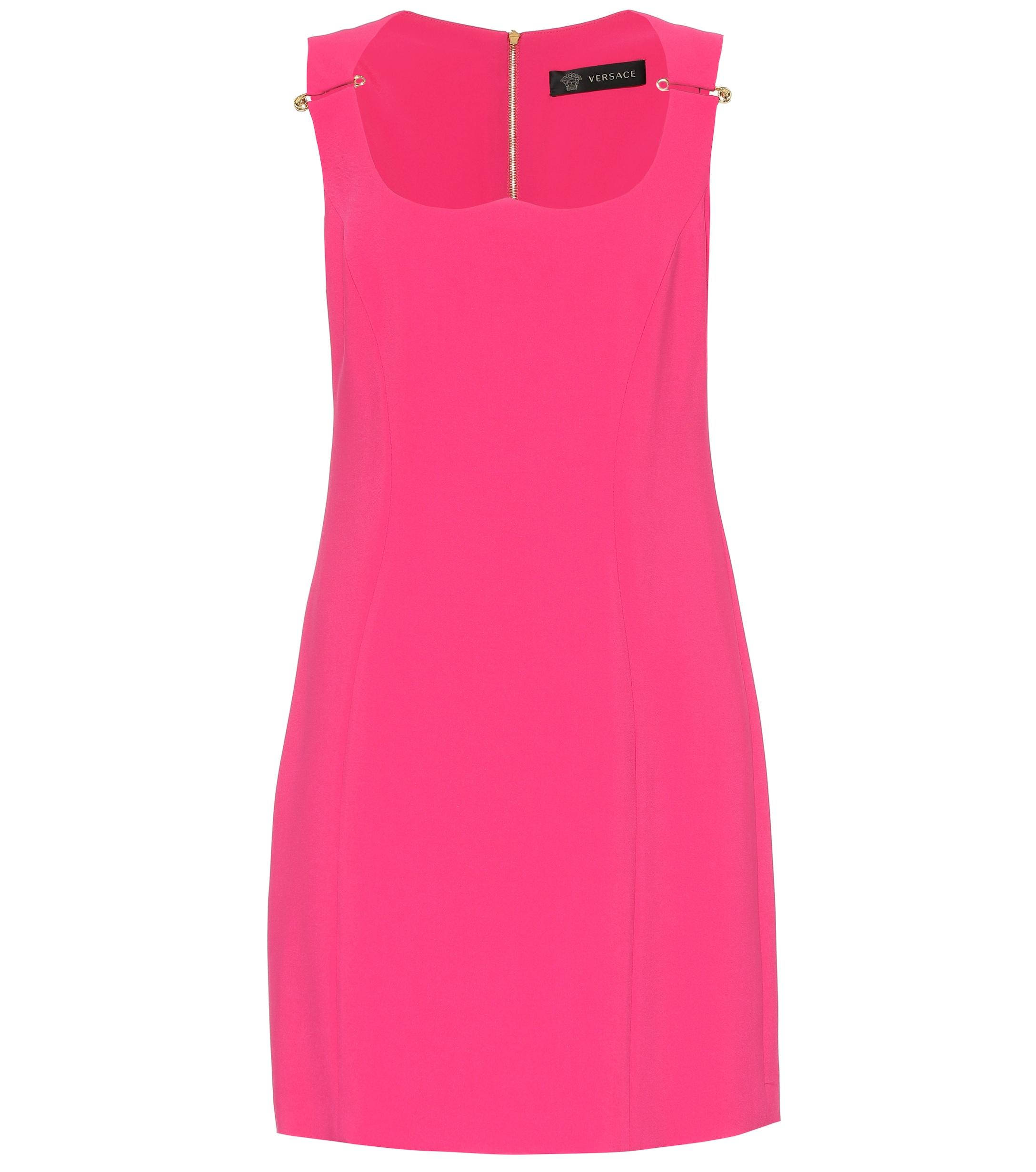 Versace Safetypin Strappy Dress Pink Lyst