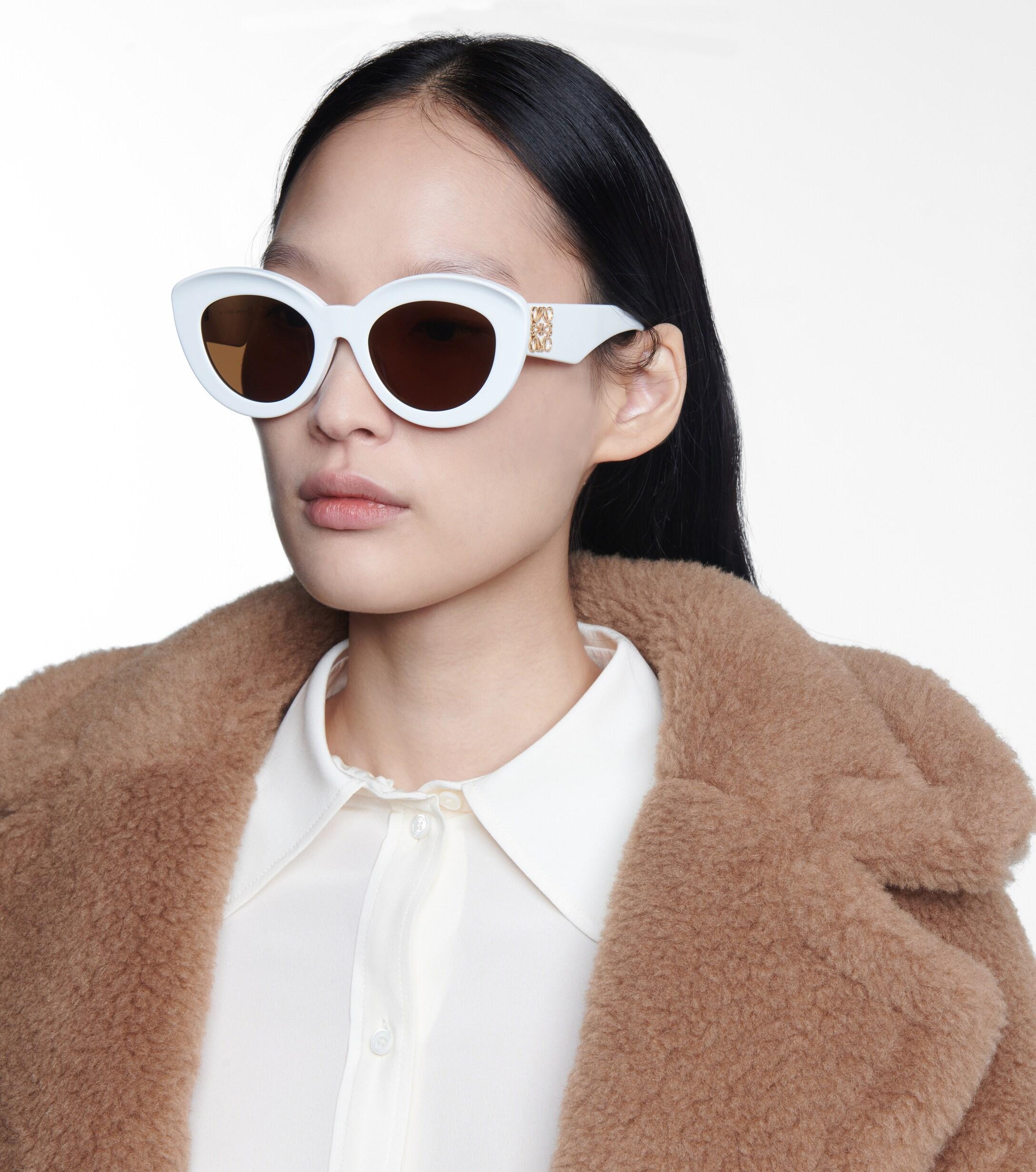loewe anagram cat eye sunglasses
