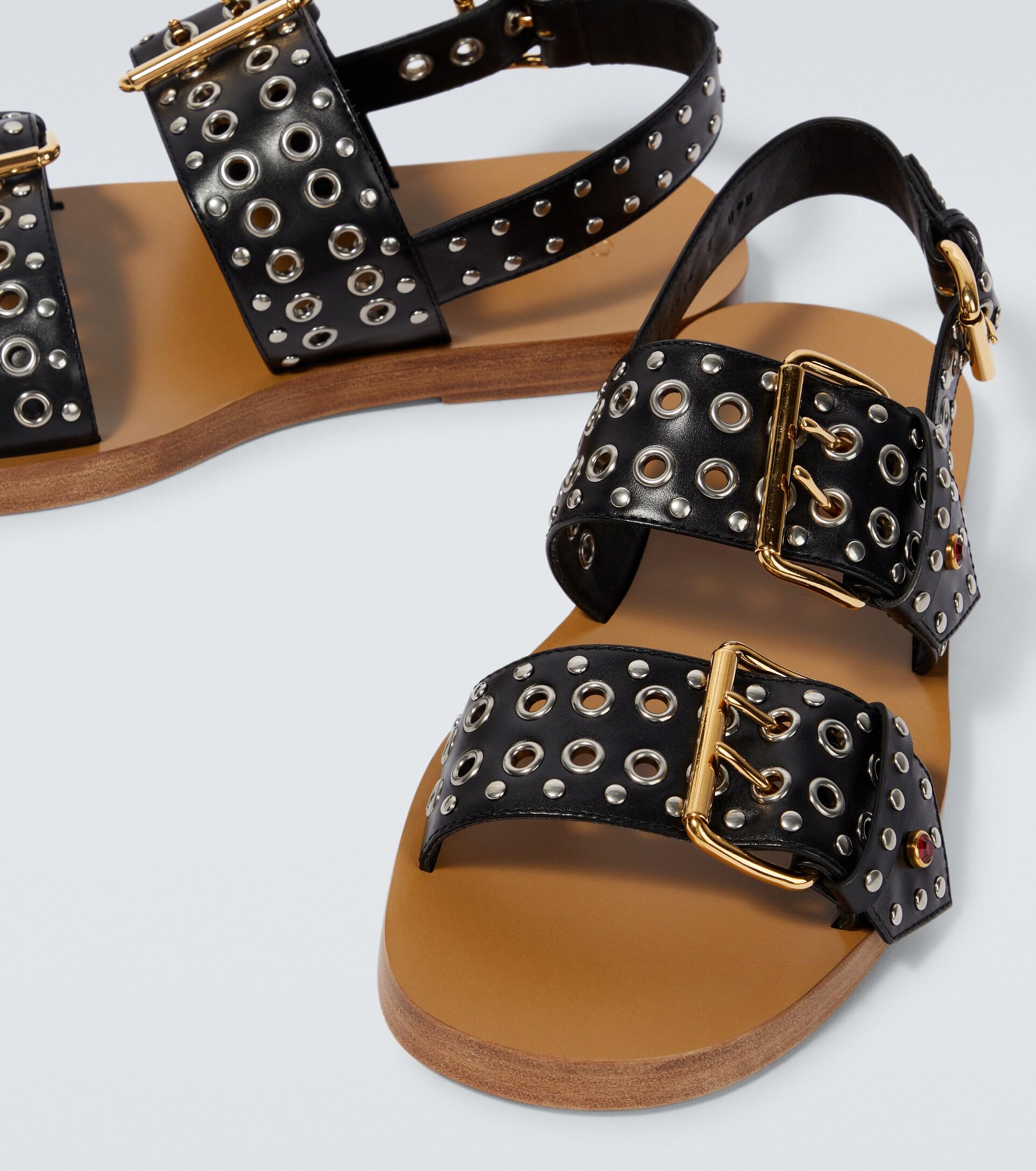 Mens hotsell studded sandals