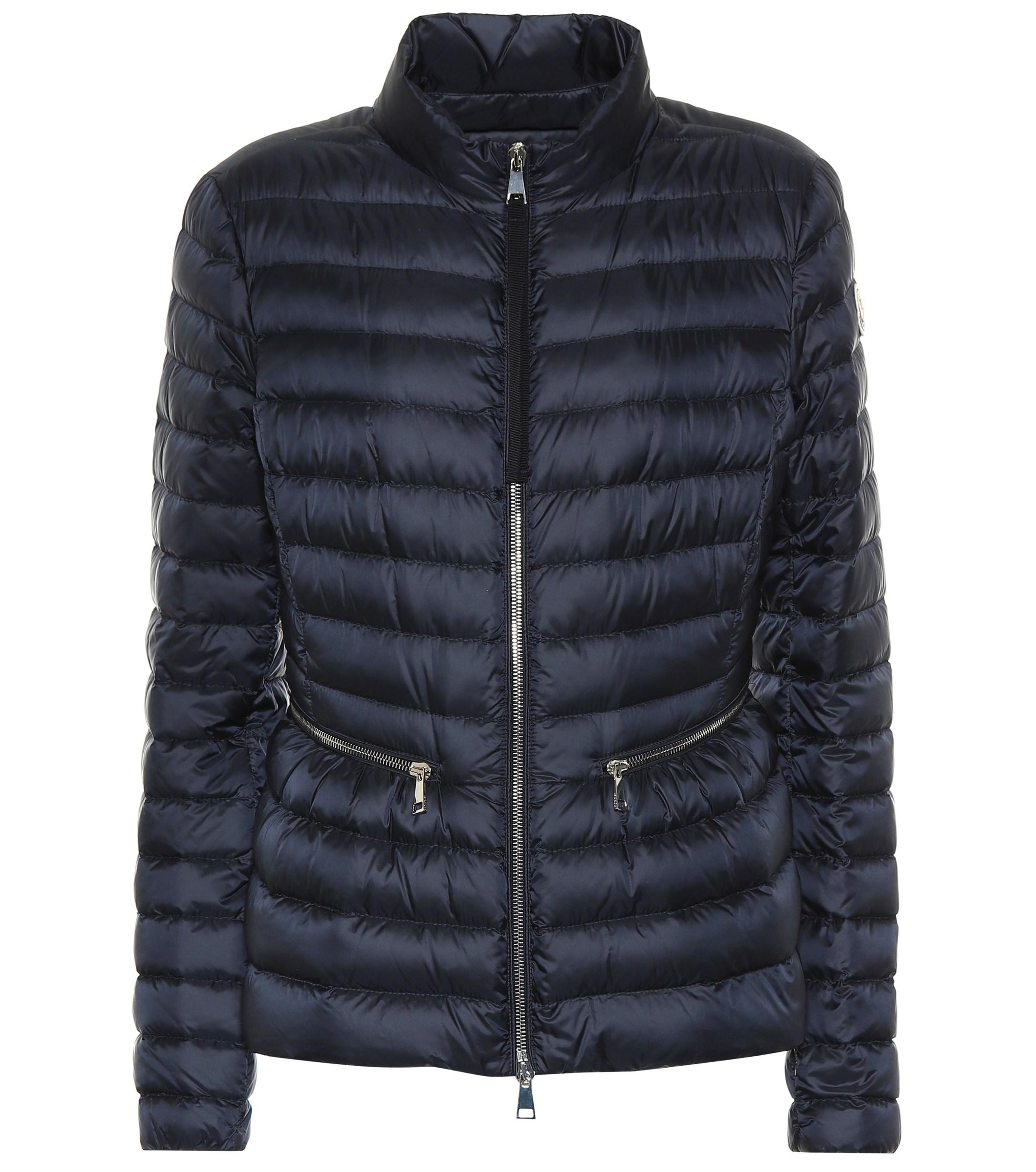 Moncler Agate Down Jacket in Black - Lyst