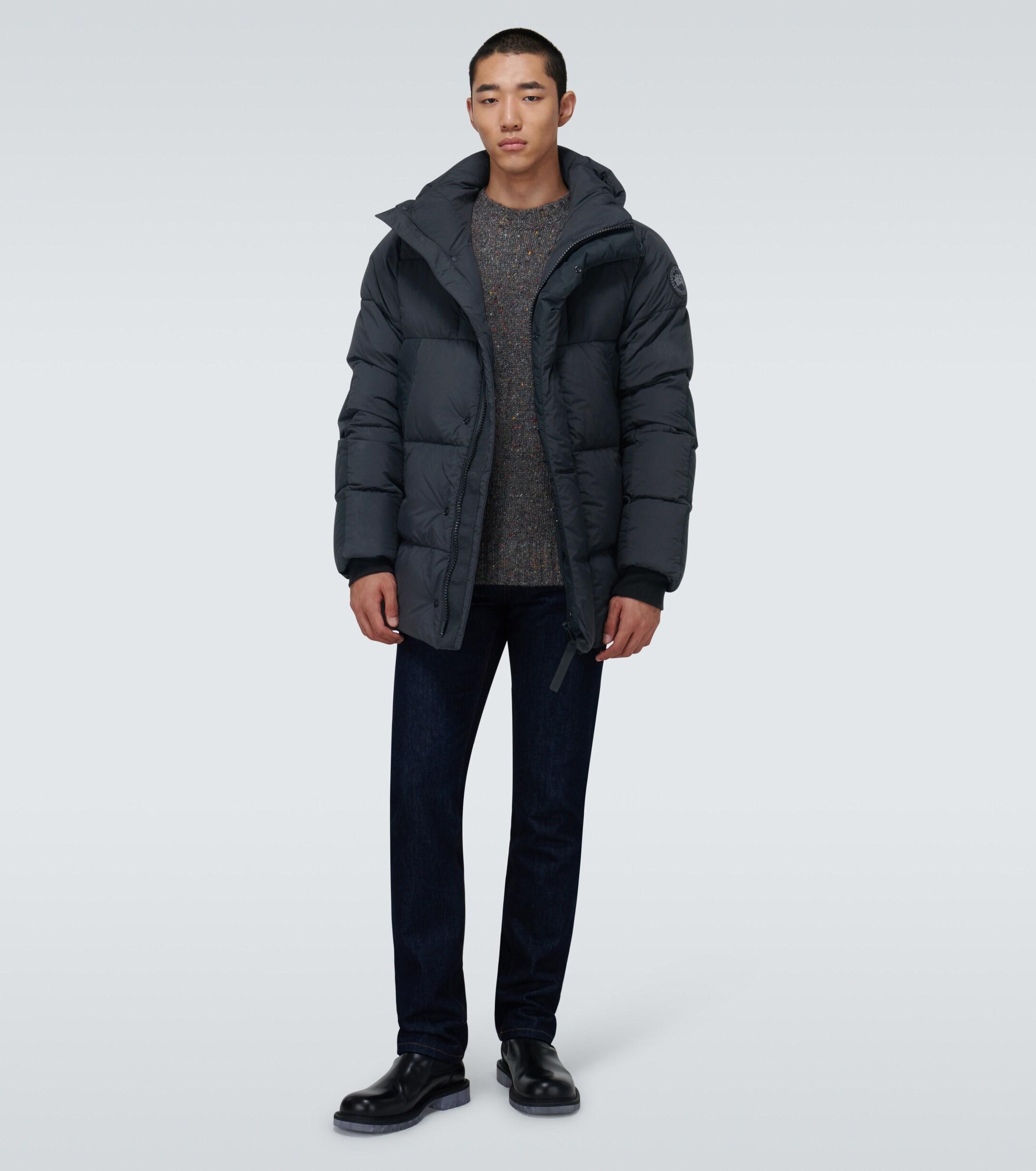 Canada Goose Down Label Osborne Parka in Black for Men Lyst UK