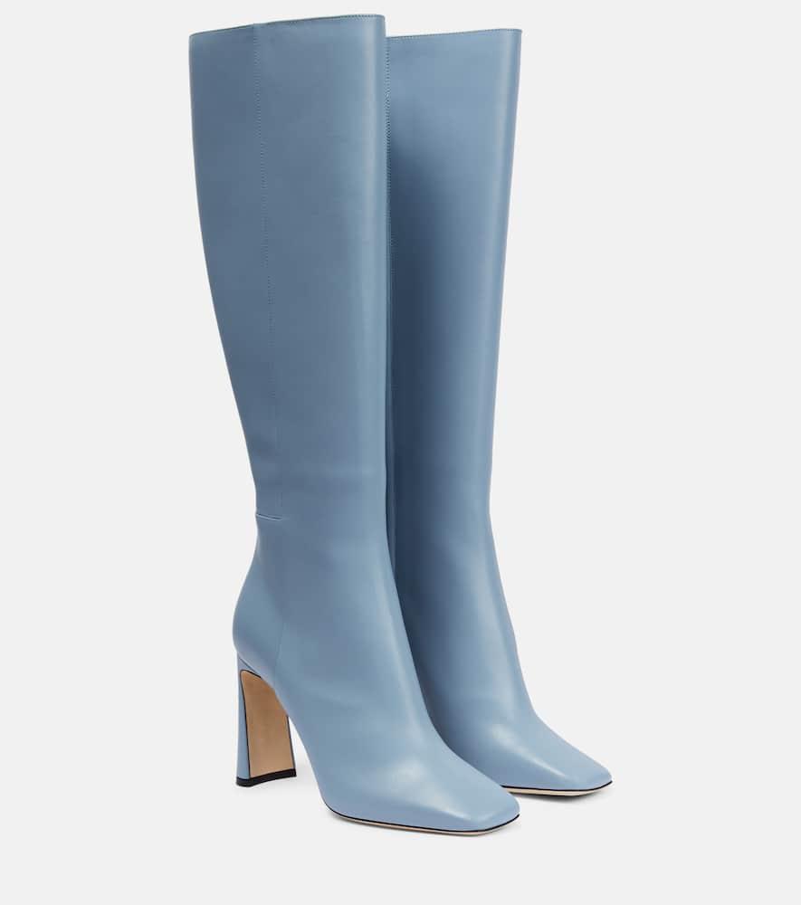 jimmy choo blue boots