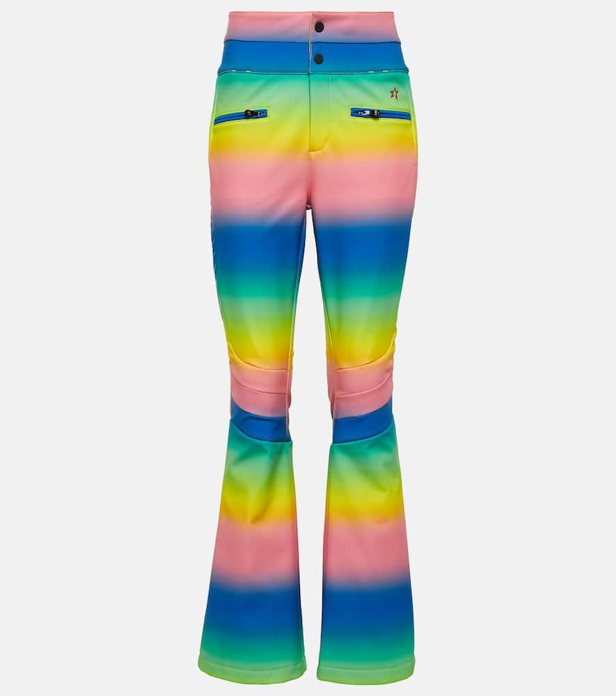 Aurora high-rise flared ski pants
