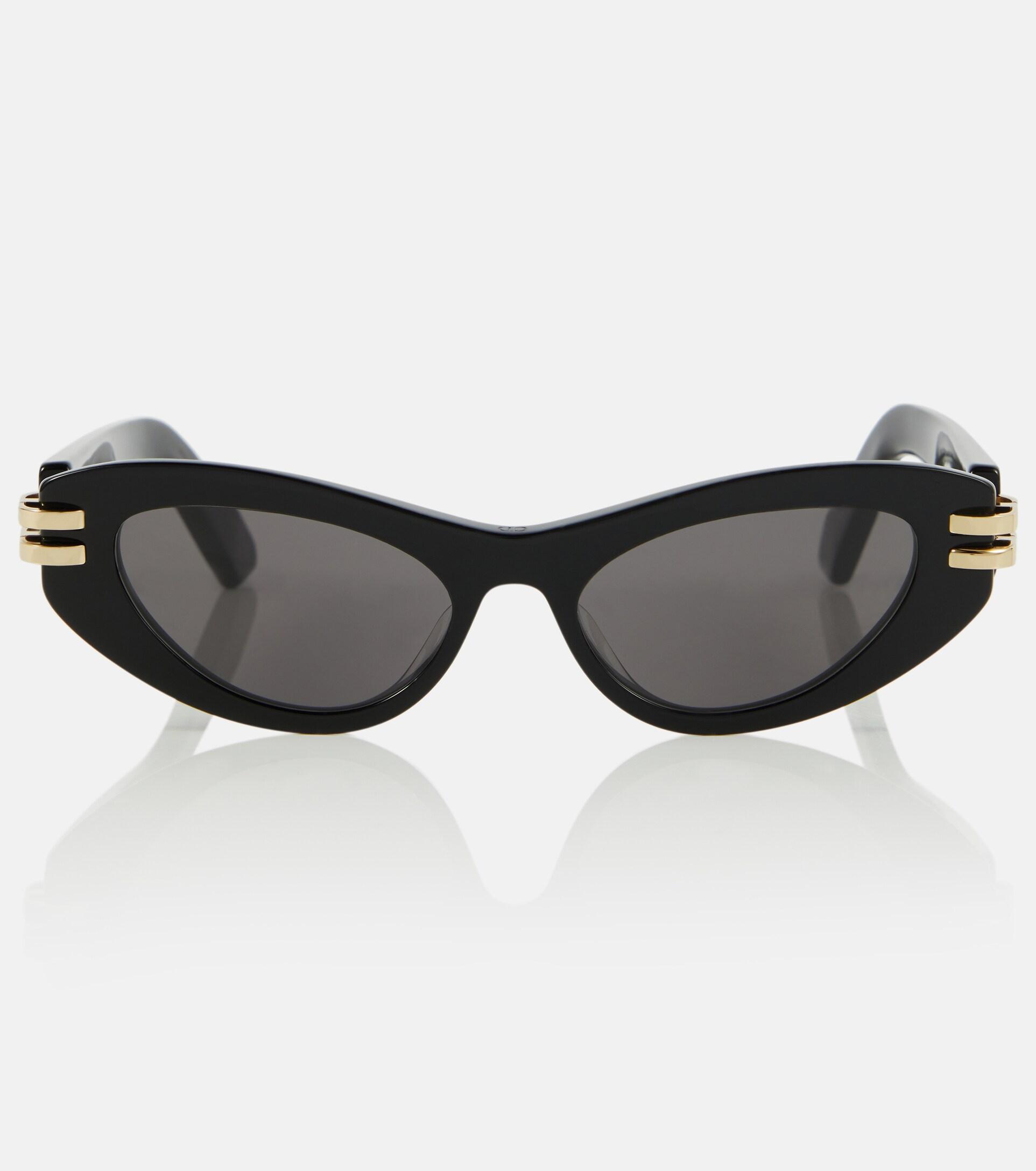 Dior C Dior B1u Cateye Sunglasses in Black Lyst