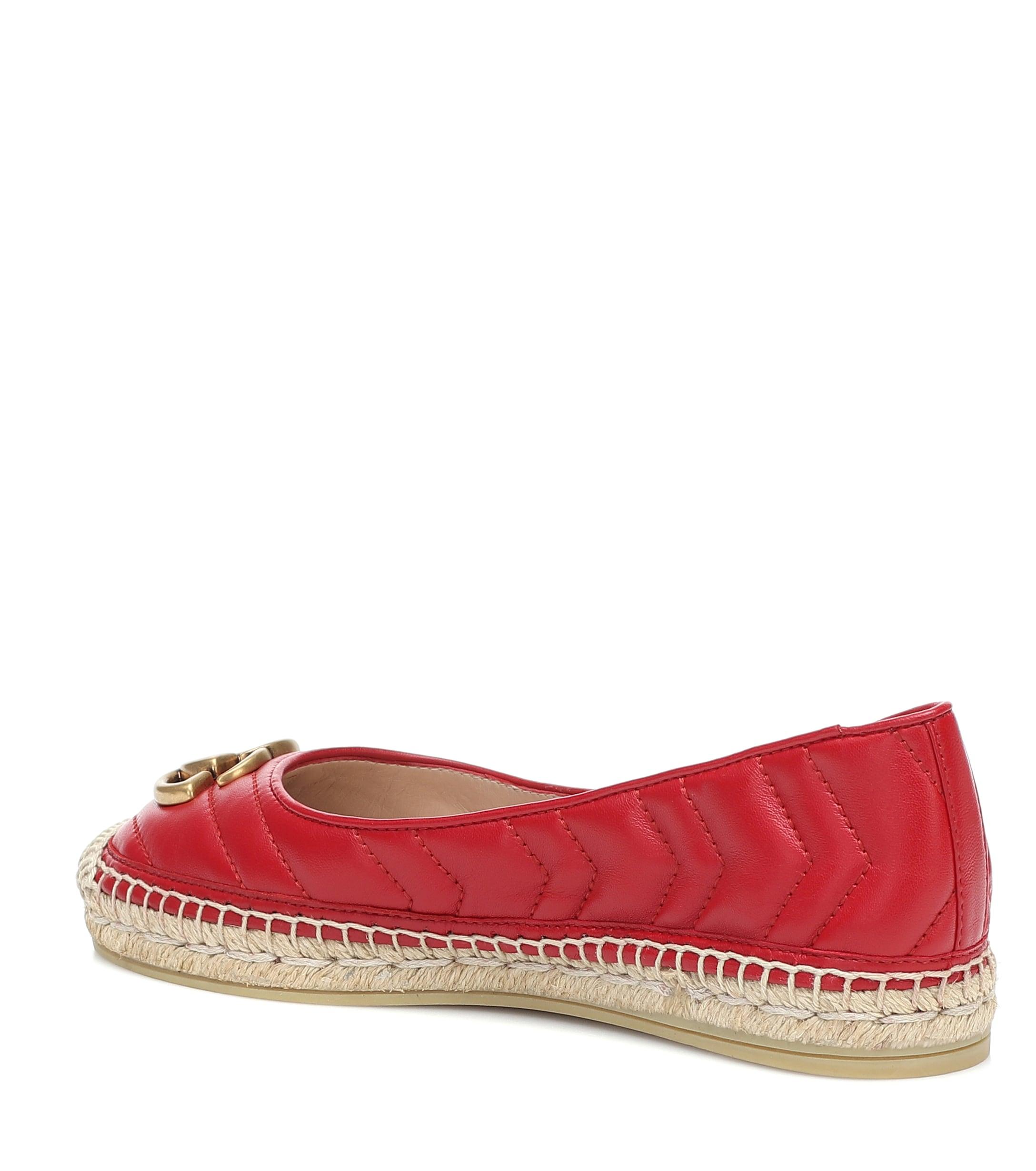 Gucci espadrilles discount red