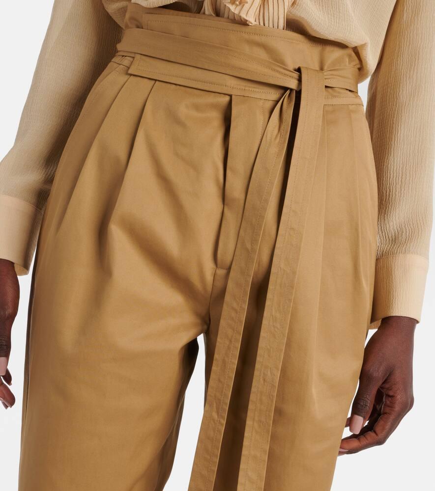 Saint Laurent Belted Pants for Women | Lyst Saint Laurent Belted Pants for Women | Lyst