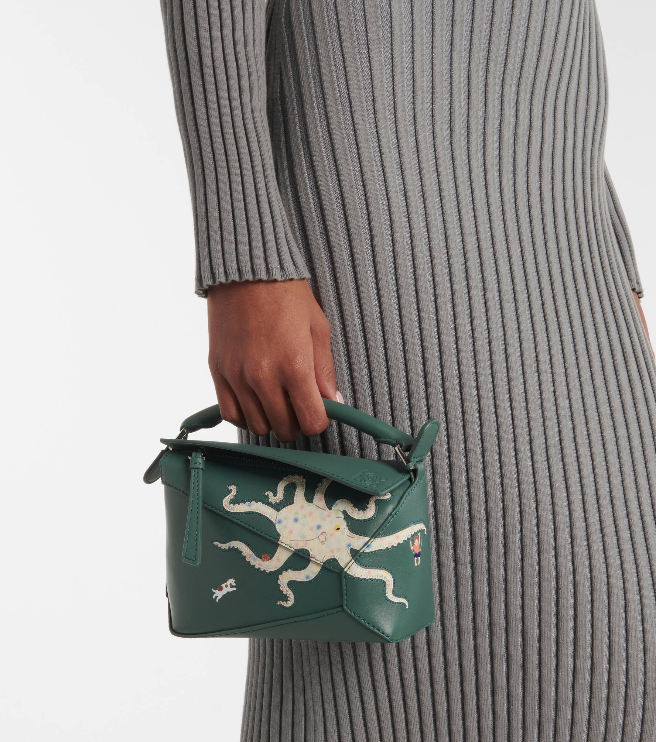 Loewe X Suna Fujita Puzzle Edge Octopus Mini Crossbody Bag