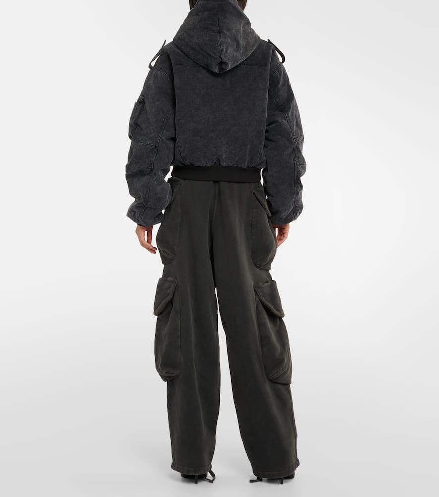 Entire studios W2 Cropped Bomber Jacket in Black | Lyst Entire studios W2 Cropped Bomber Jacket in Black | Lyst