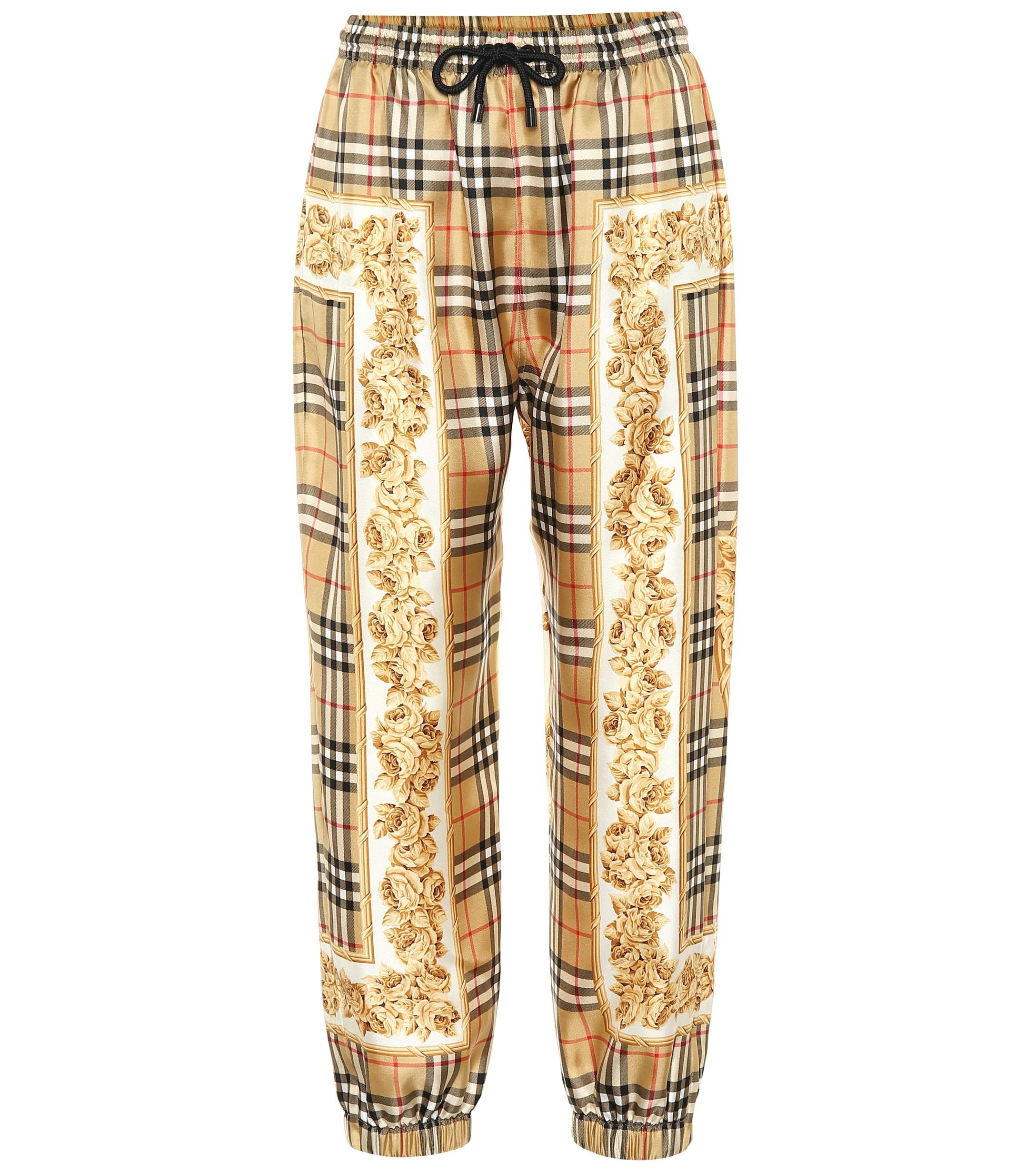 Burberry silk pants Clearance