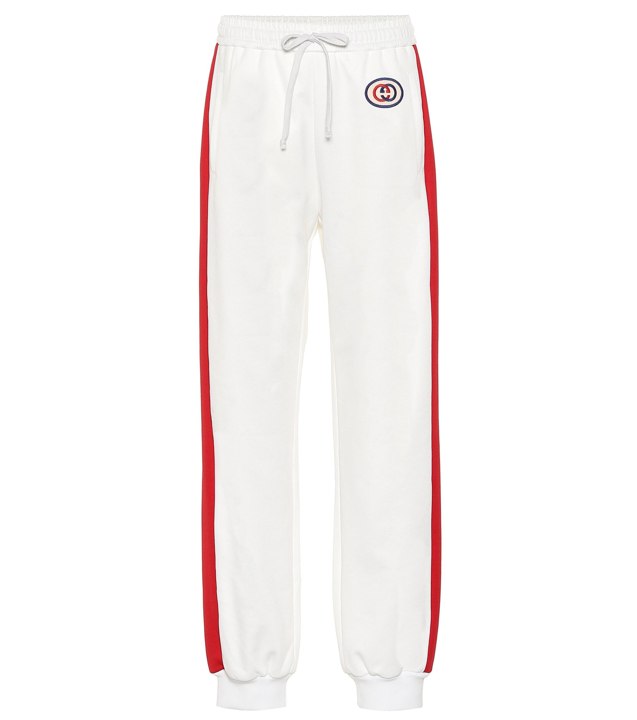 gucci pants white