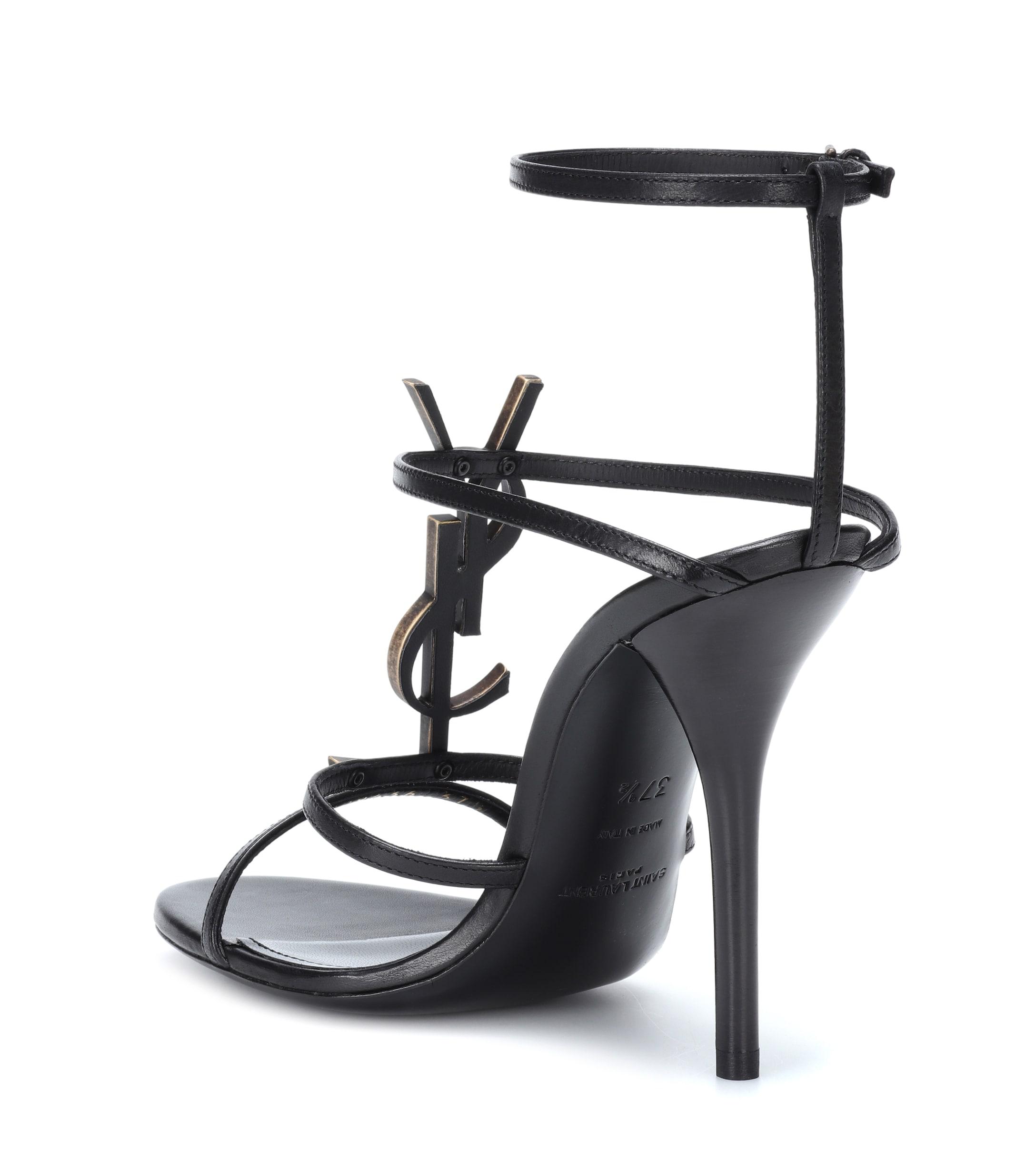 saint laurent cassandra heel