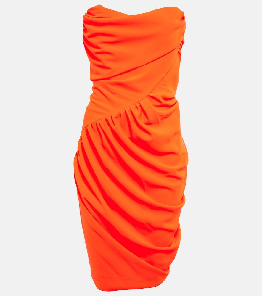 vivienne westwood sunday dress orange VIVIENNE WESTWOOD Orange Womens Short Dress