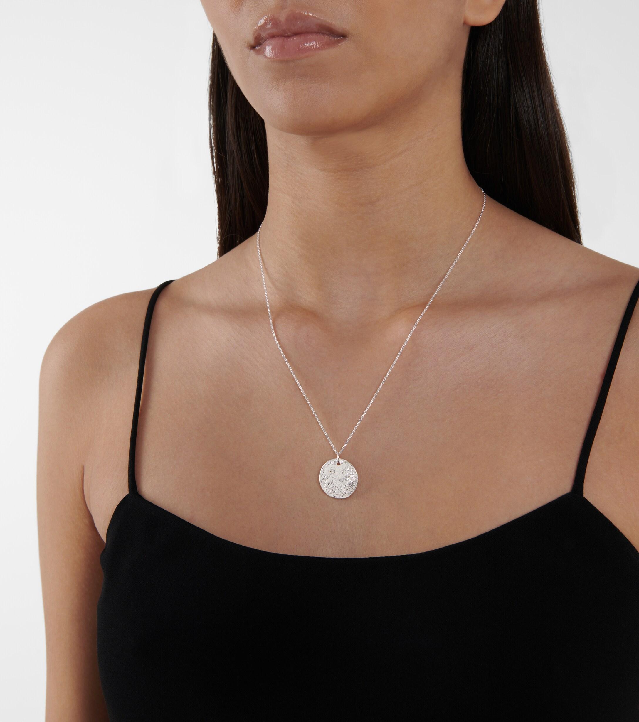 Alighieri The Medium Snow Lion Sterling Silver Necklace In Metallic Save 6 Lyst