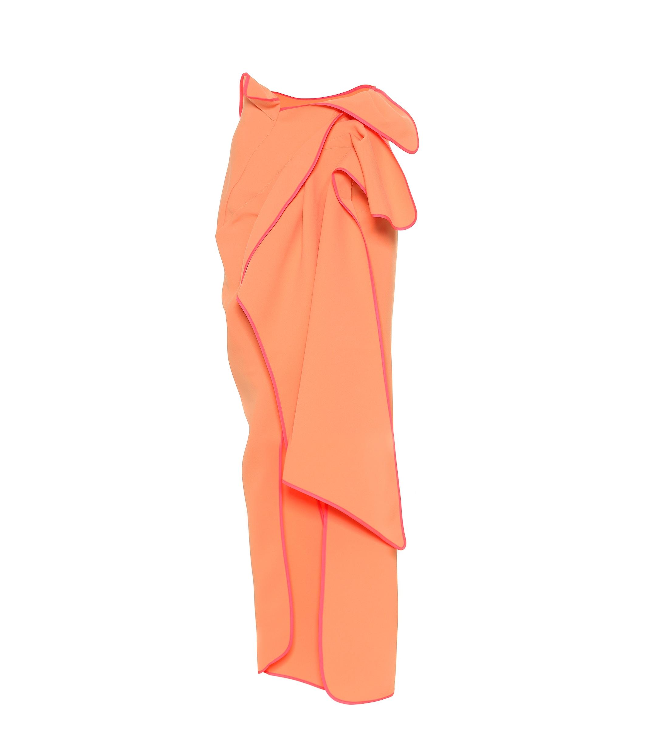 Maticevski Ephemeral Maxi Skirt in Coral (Orange) - Lyst