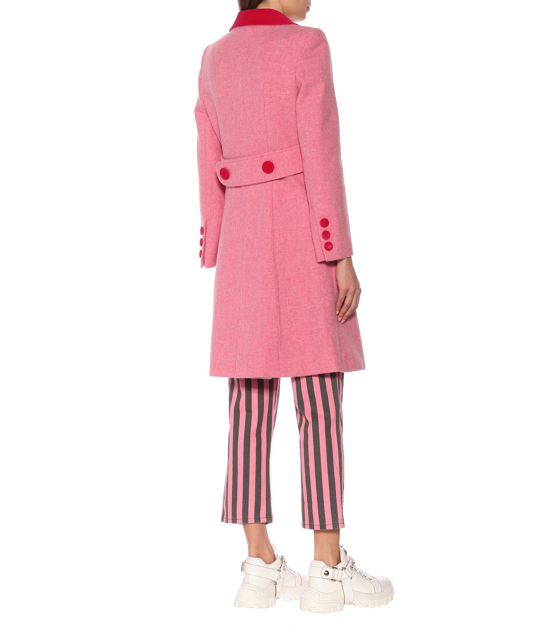 marc jacobs pink coat