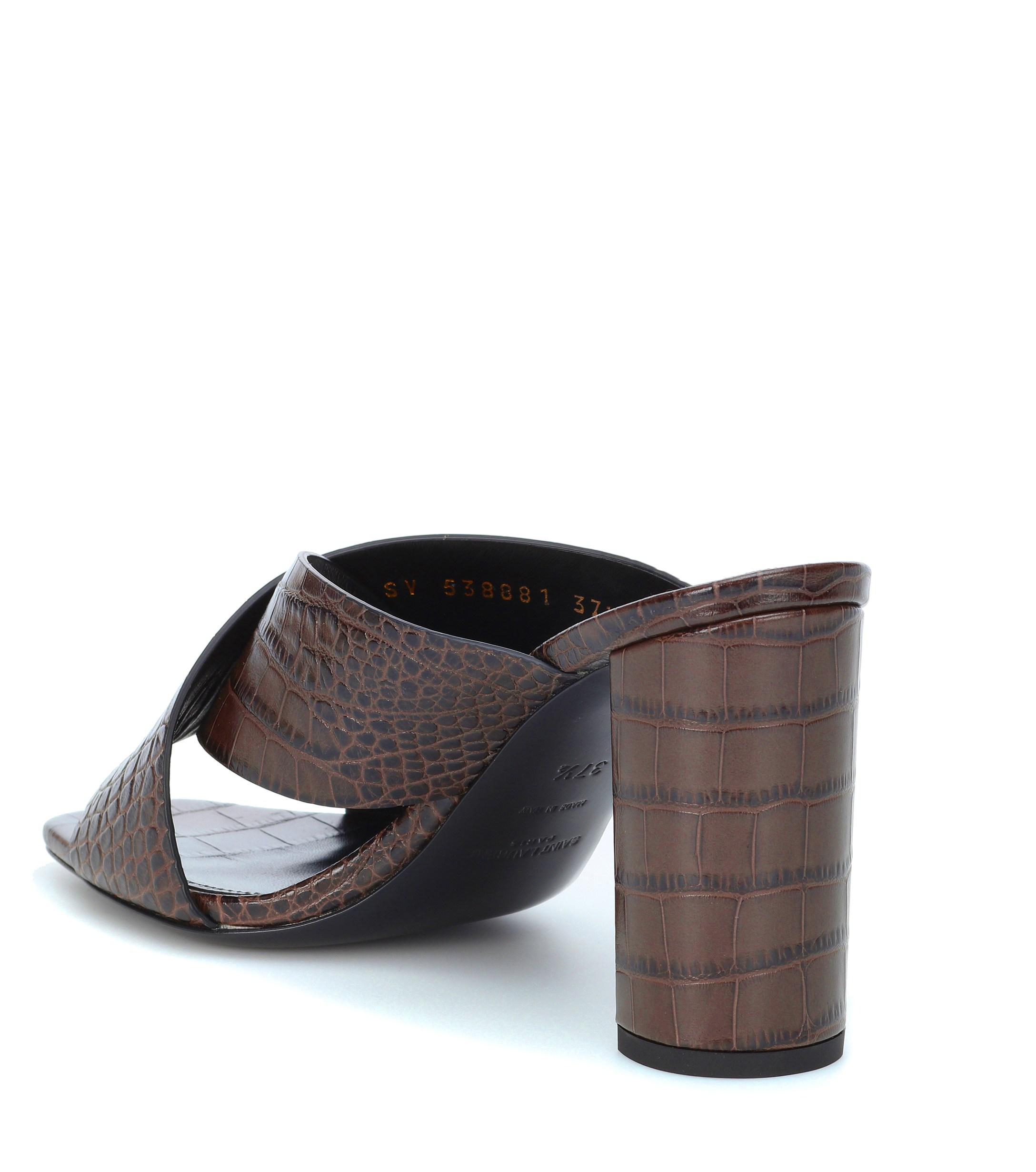 saint laurent mules sale