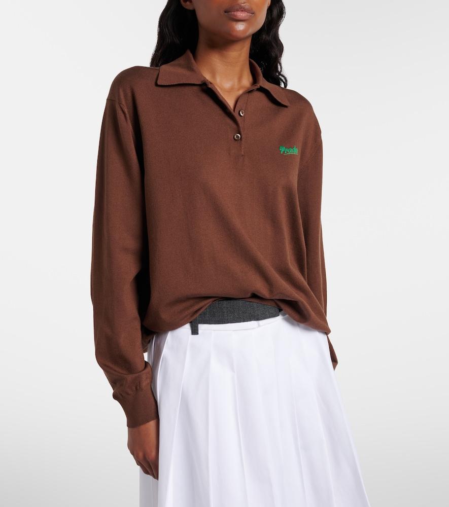 Women's Prada Long-sleeved tops | Lyst