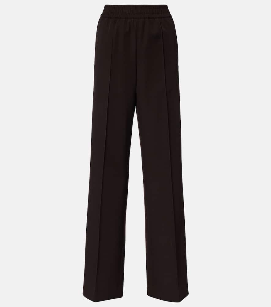 パンツ DOLCE & GABBANA Woman Pants Ebony FTCNATFURMV M1512 Satin Leggings (FTCNAT-FURMV-M1512-DARK-BROWN)