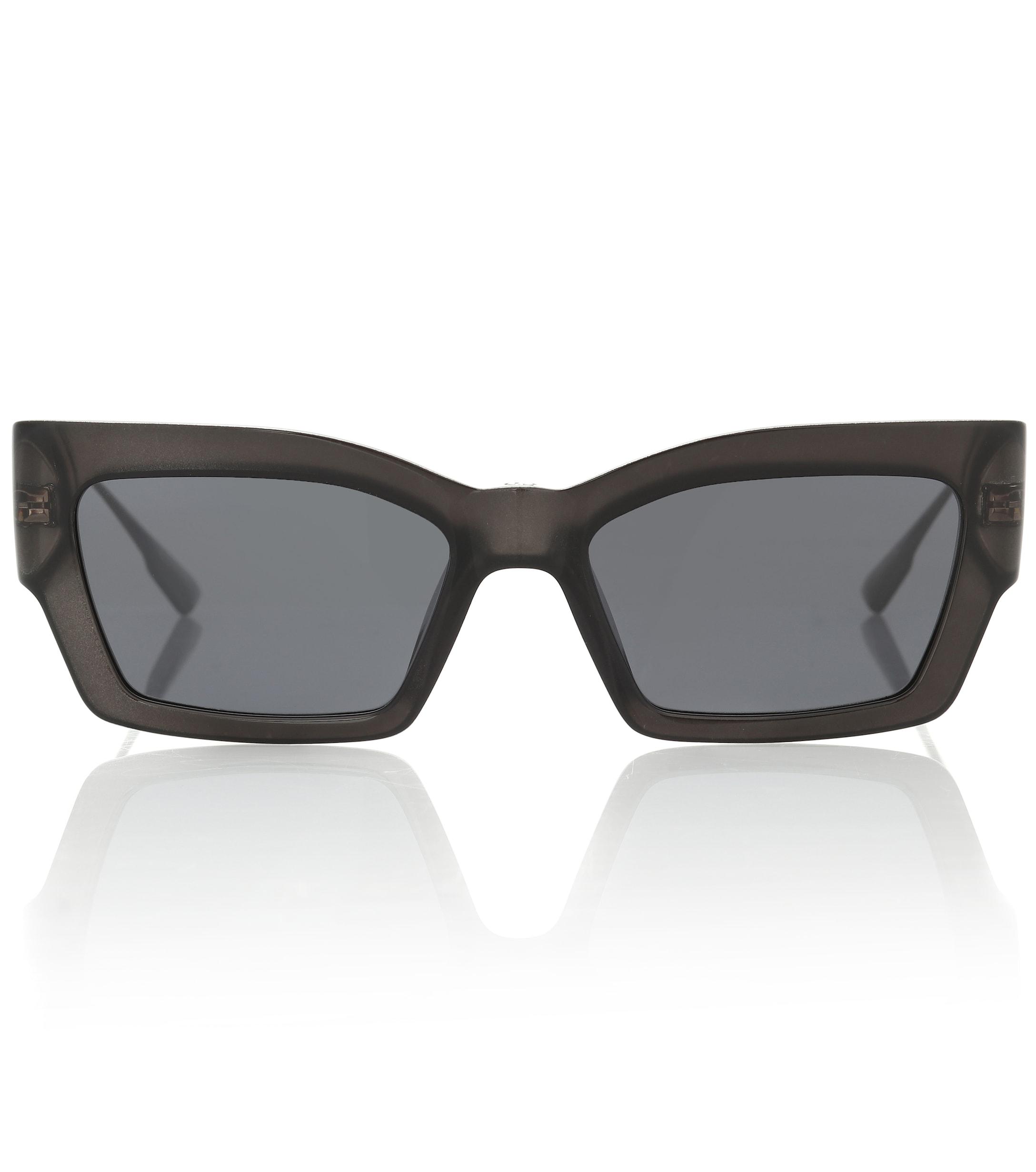 Dior Cat Eye Style 2 Acetate Sunglasses in Black | Lyst