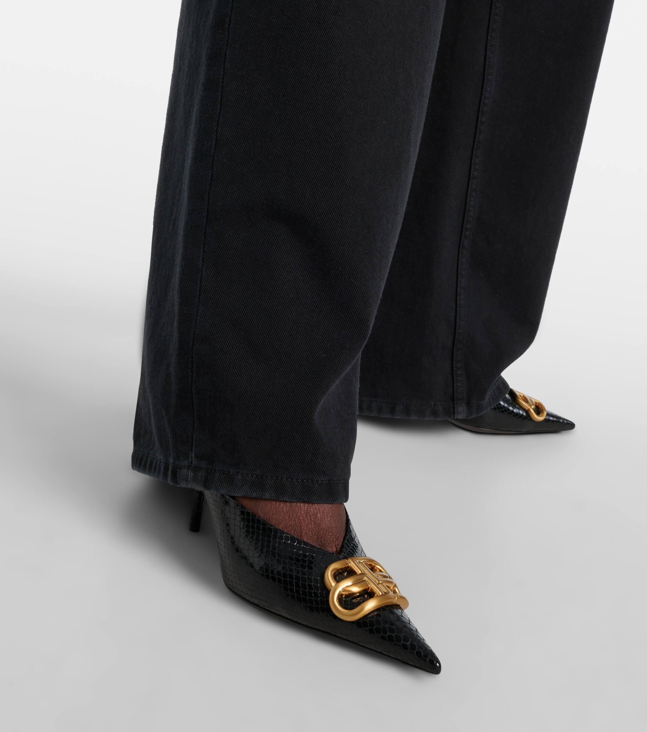 Balenciaga bb knife mules best sale