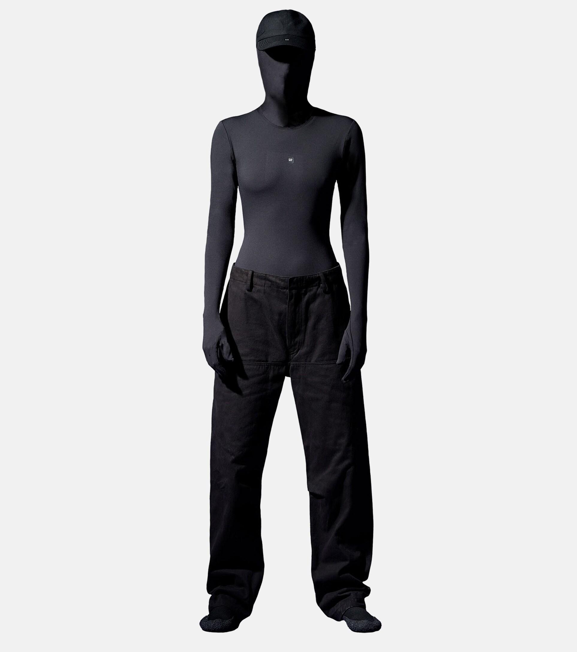 YEEZY GAP ENGINEERED BY BALENCIAGA Sateen Cargo Pants in Black | Lyst