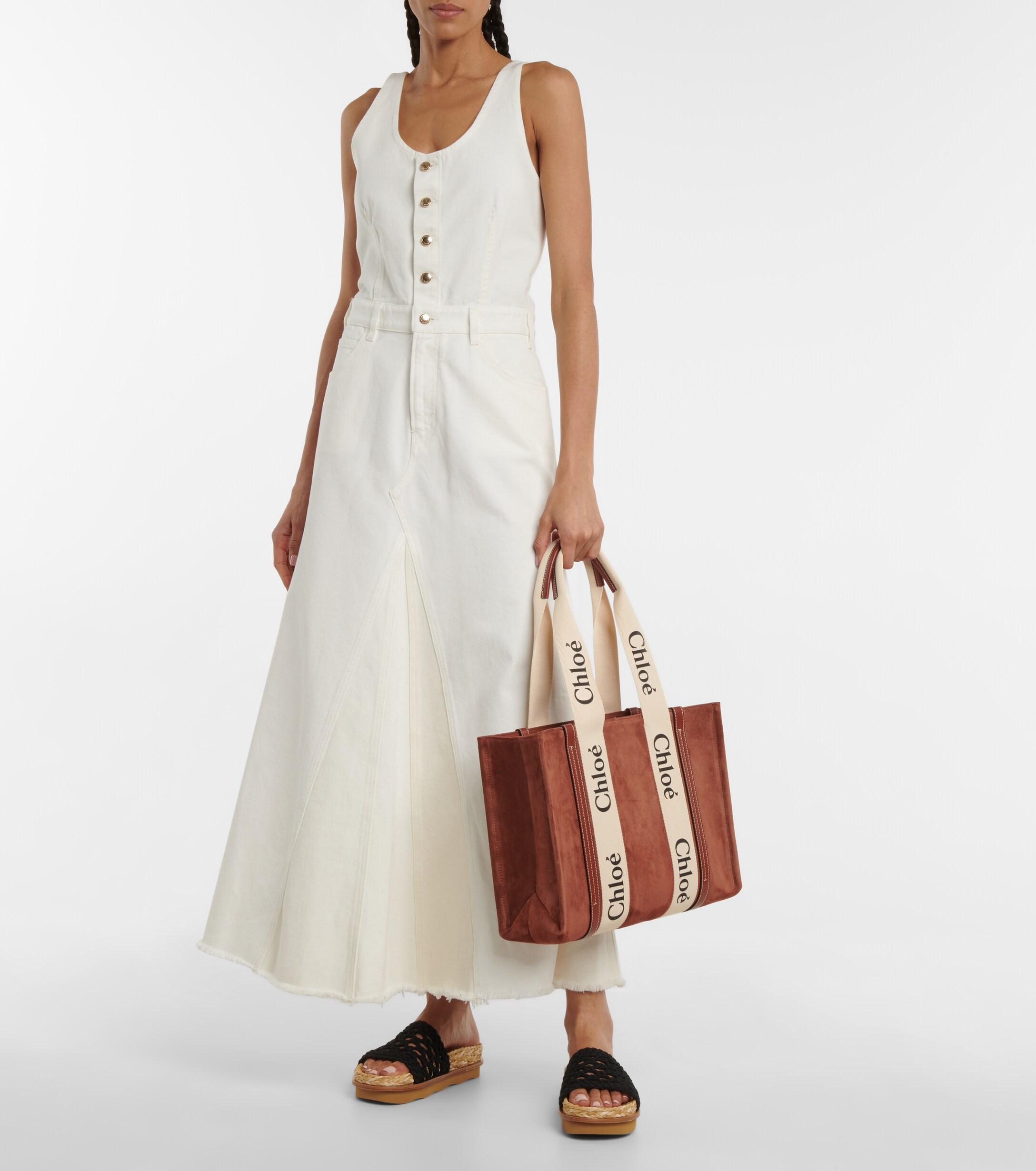 Chloe WOODY ミディアム スエード presadelllano.com.mx