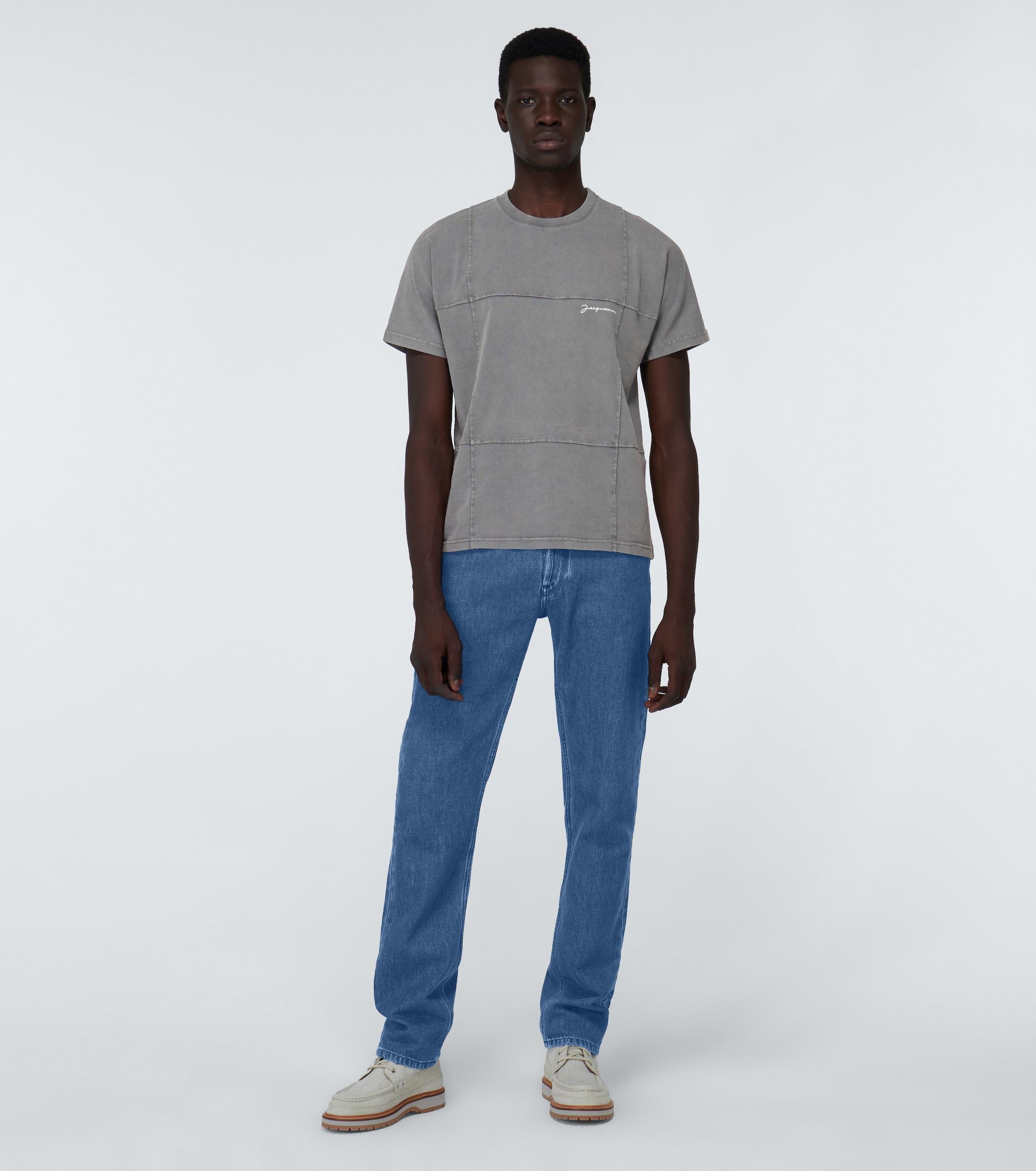 Jacquemus Le T-shirt Carro Top in Grey (Gray) for Men - Lyst