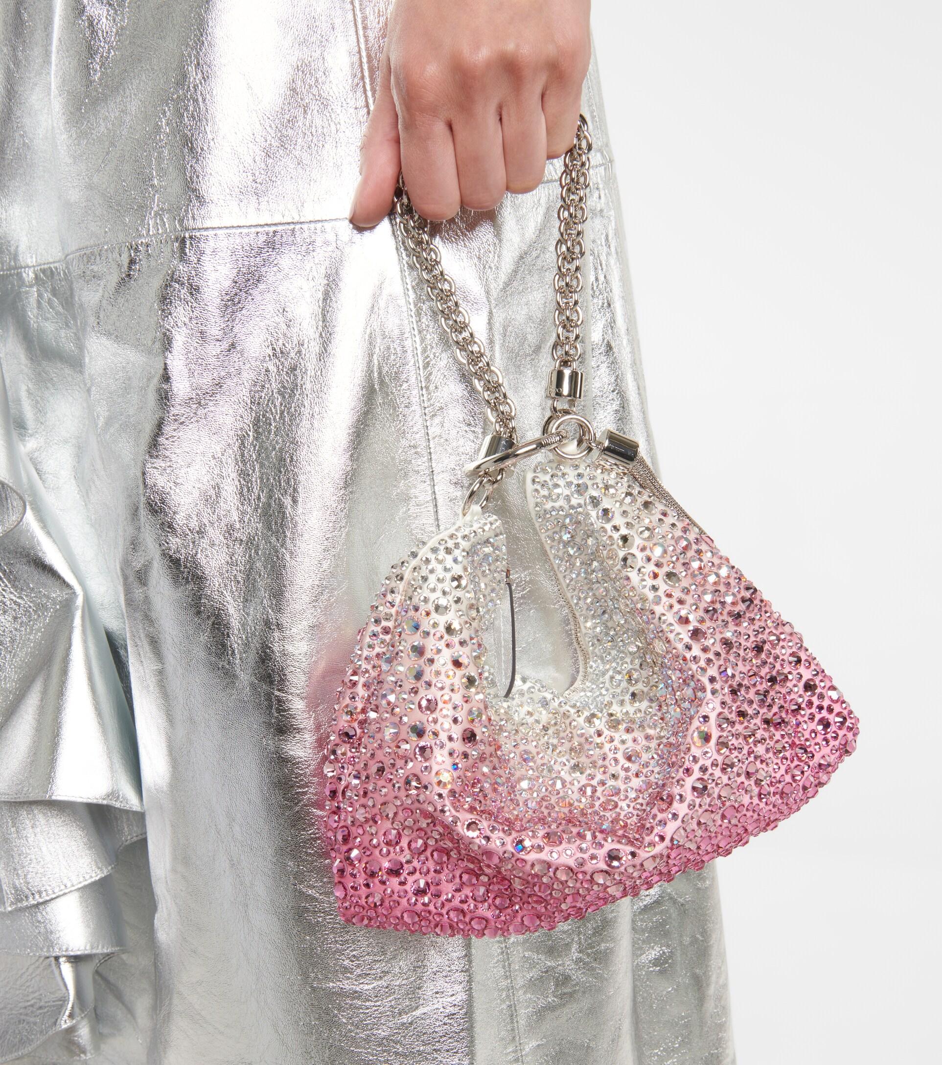 Jimmy Choo Rosalie Handbag in Pink | Lyst