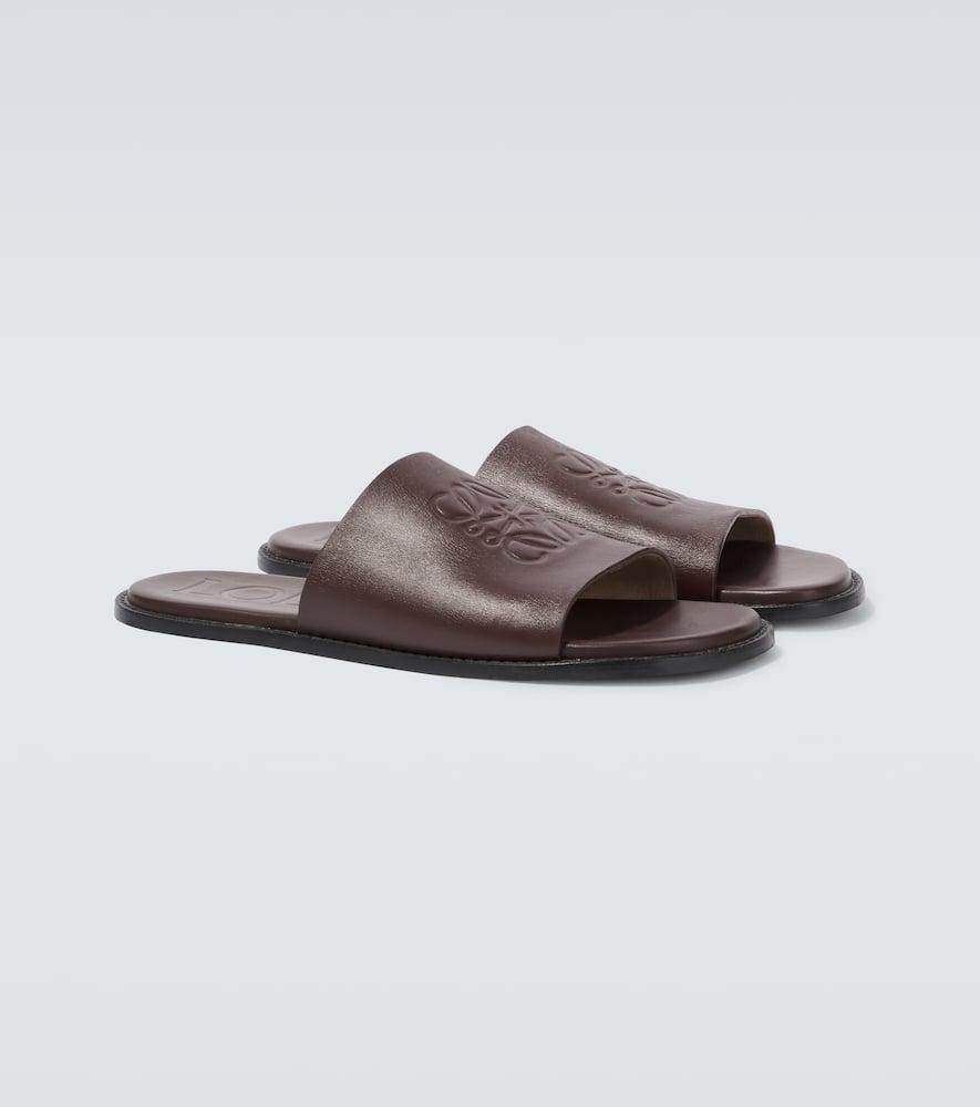 VIP価格.LOEWE SANDALO INFRADITO IN PELLE Loewe Sandals for Women | Mytheresa
