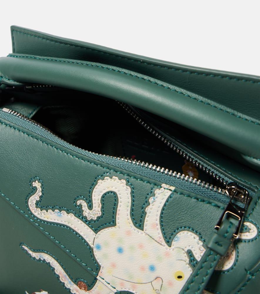 Loewe X Suna Fujita Puzzle Edge Octopus Mini Crossbody Bag in