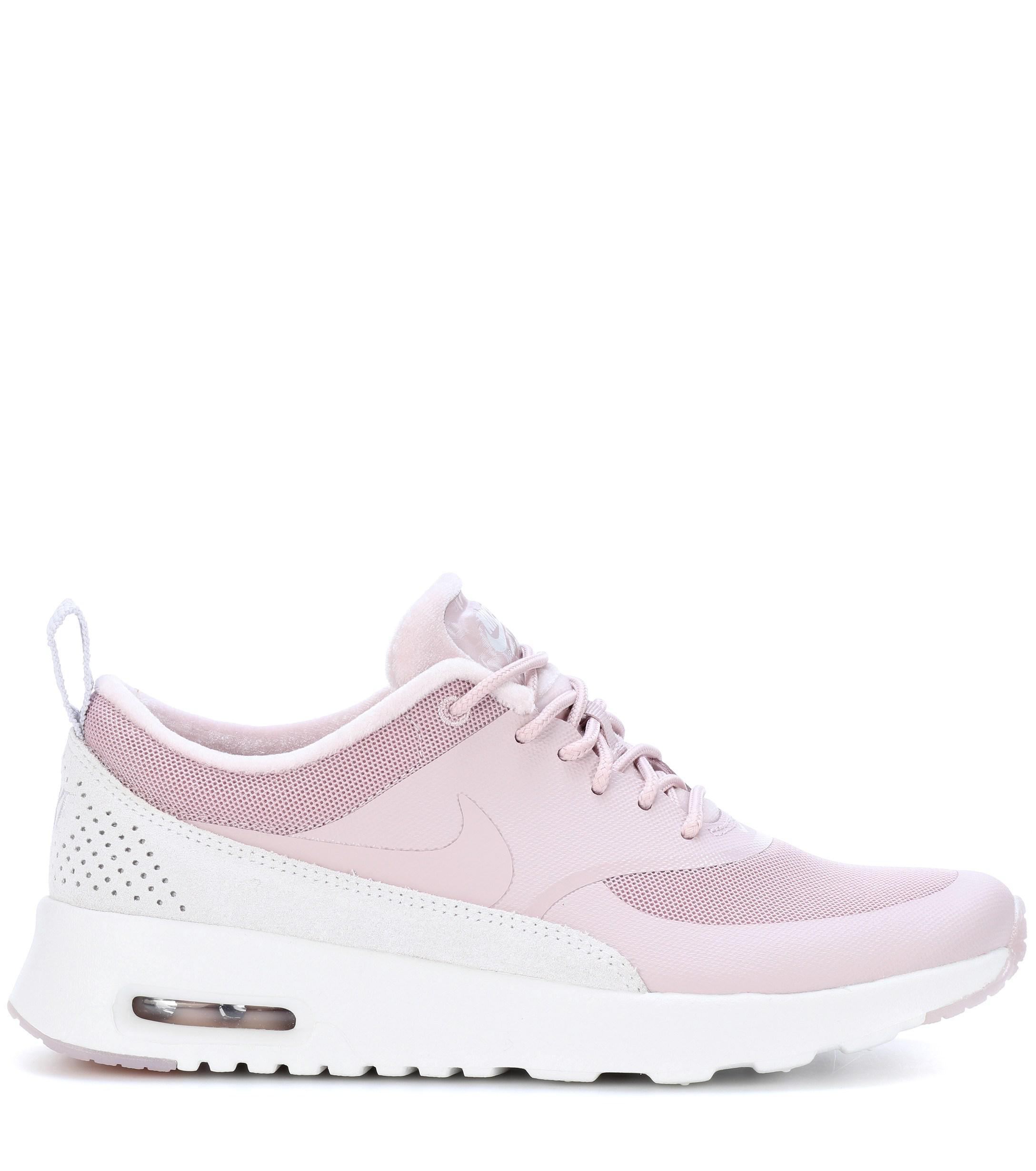 Nike Sneakers Air Max Thea aus Leder und Samt in Pink | Lyst CH