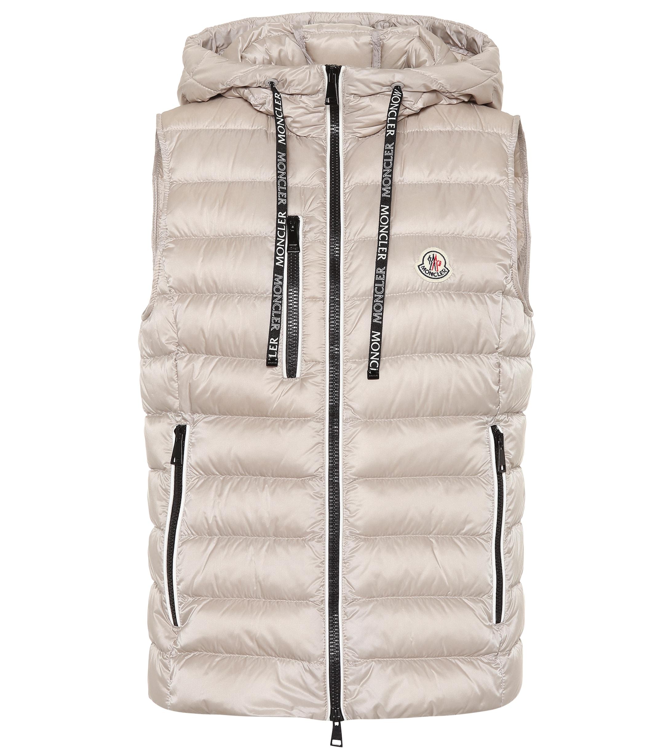 Veste doudoune Sucrette sans manches Moncler en coloris Neutre | Lyst