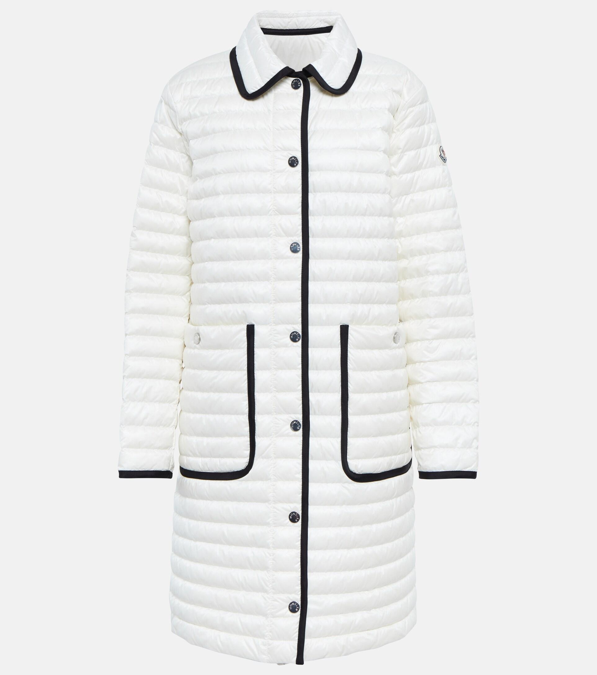 Moncler Nettes Down Coat in White Lyst