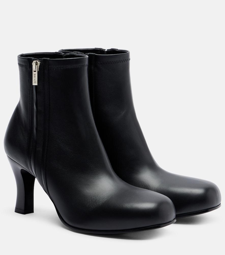 Padded Leather Boots