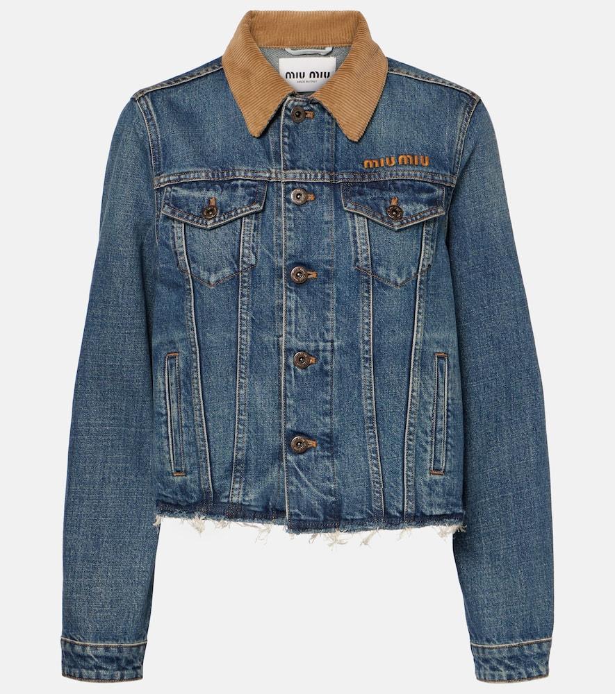 Miu Miu Jean and denim jackets for Women | Online Sale up to