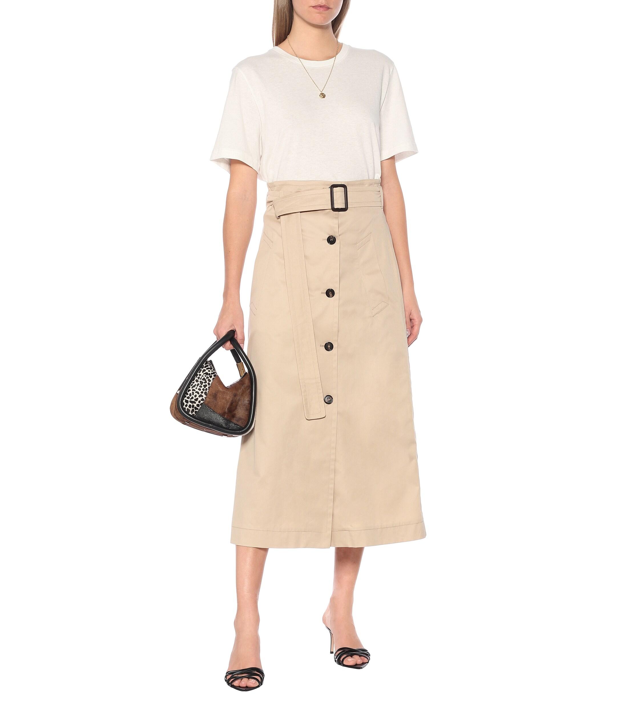 Max Mara Lisotte Skirt in Natural | Lyst