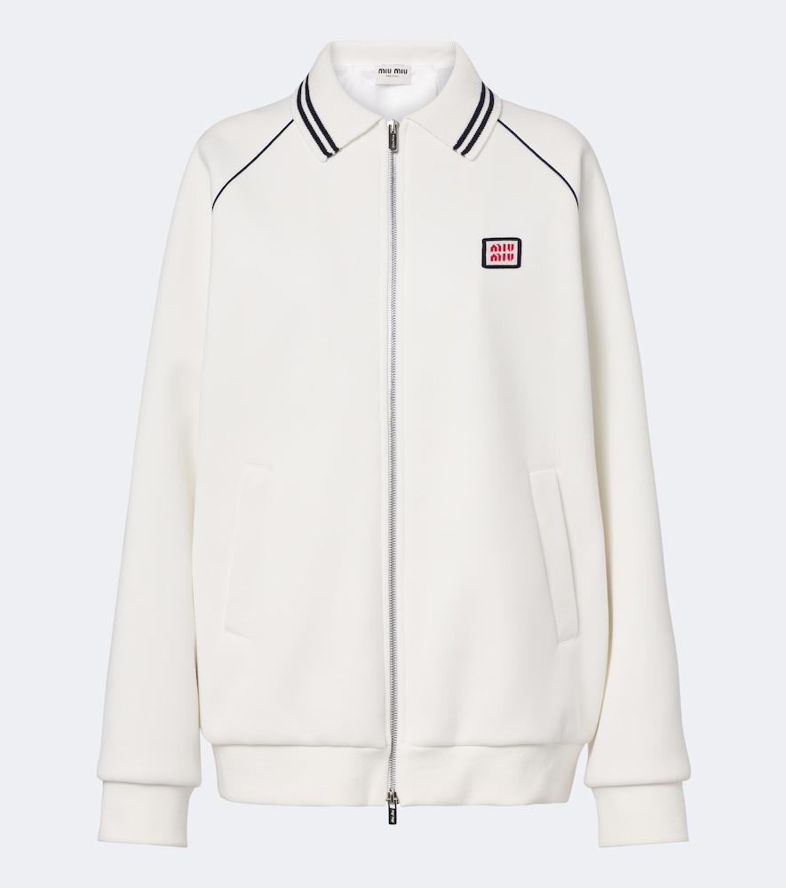 Miu Miu Zip Up Jackets for Women | Lyst