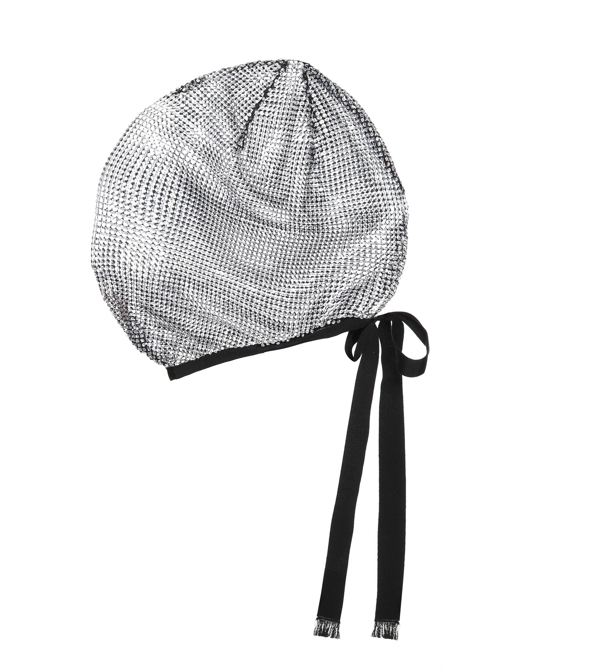 gucci crystal hat