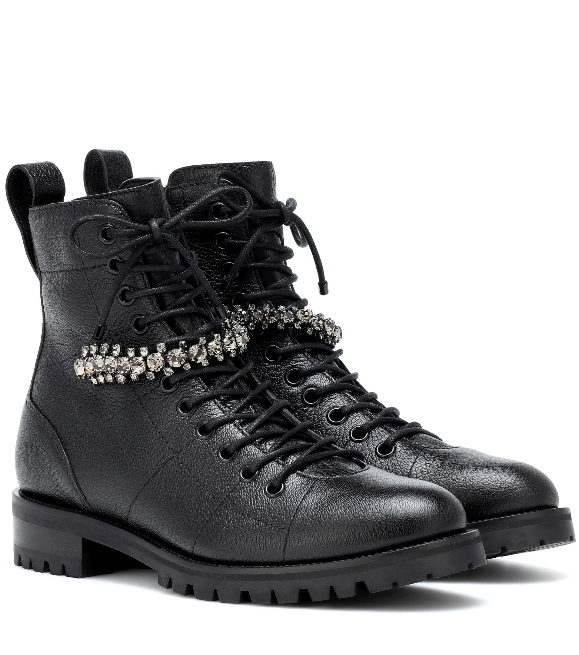 jimmy choo black boots