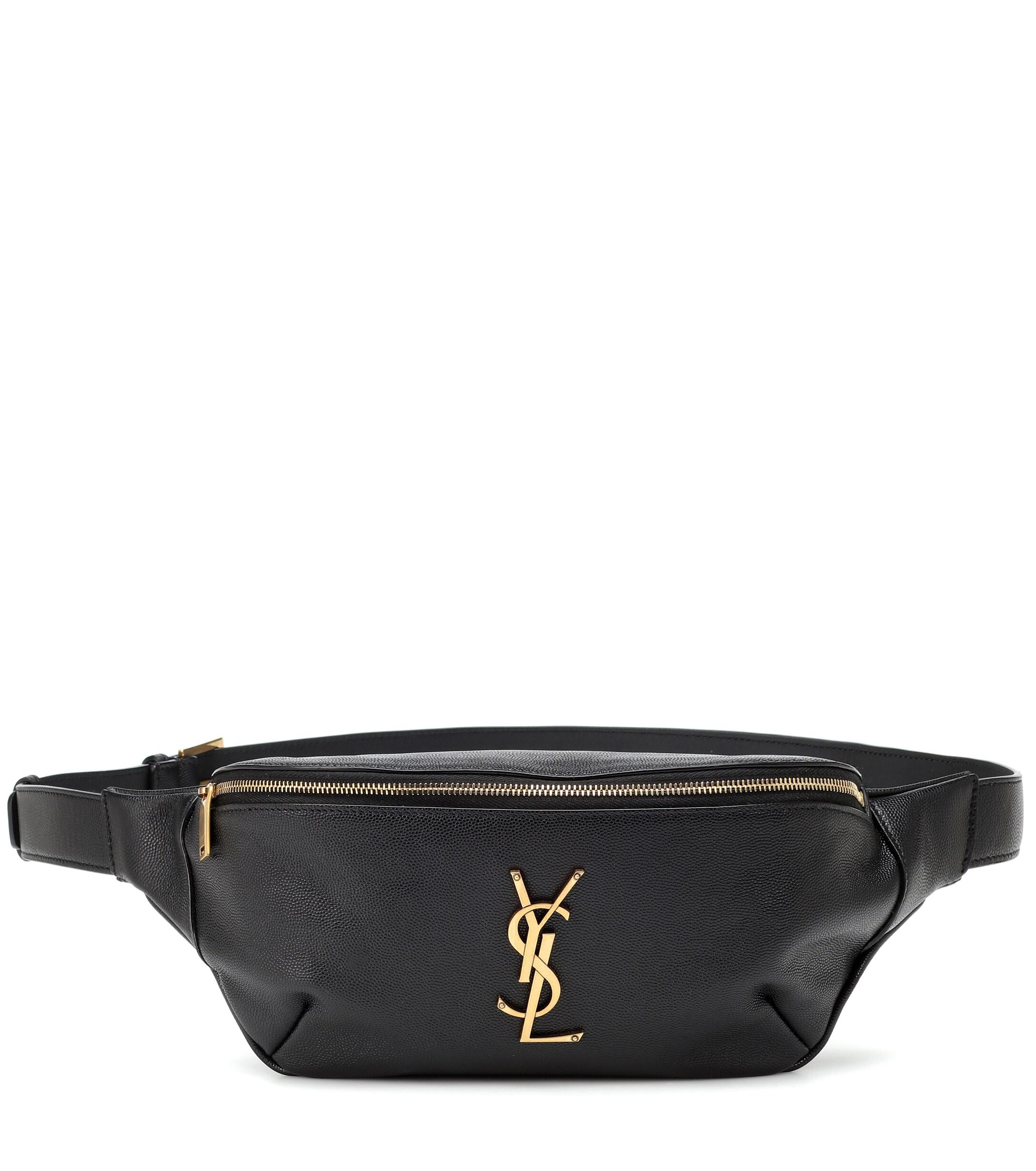 Saint Laurent Classic Monogram Kate Belt Bag Leather at 1stDibs