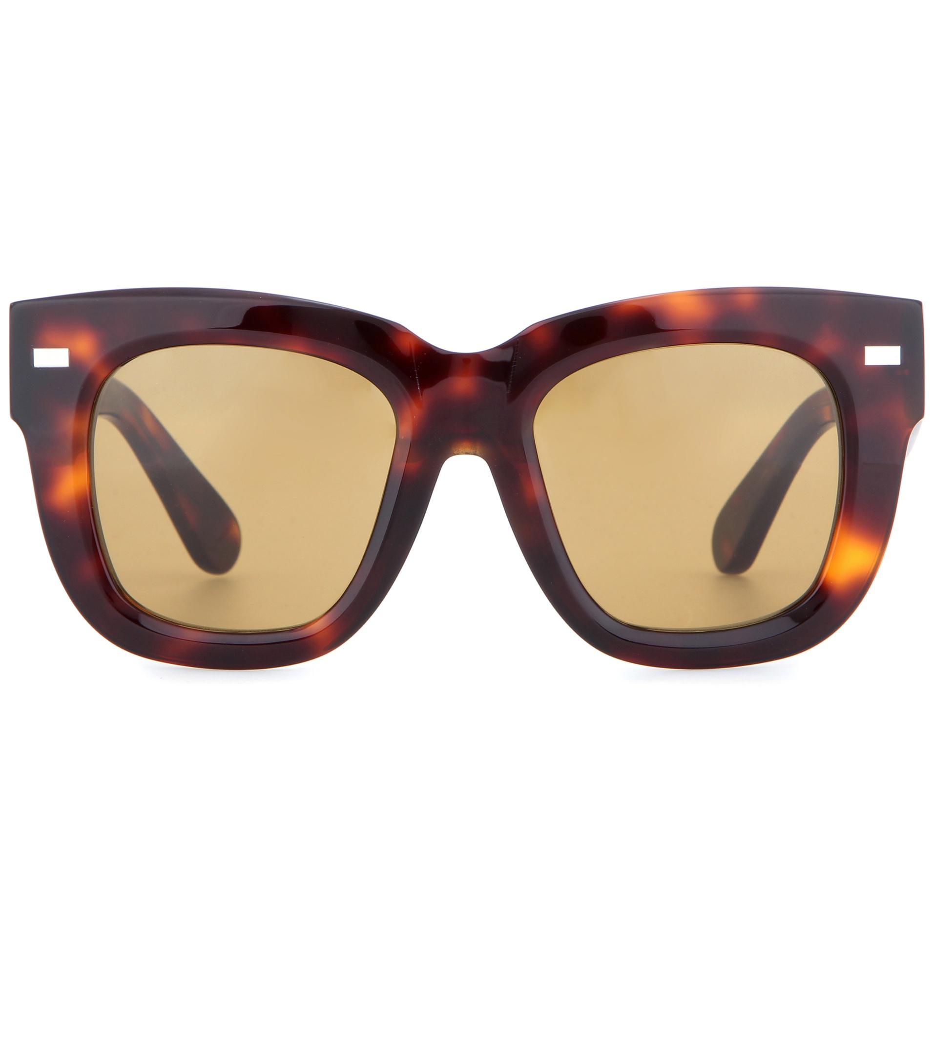 Acne Studios Library Sunglasses in Brown | Lyst