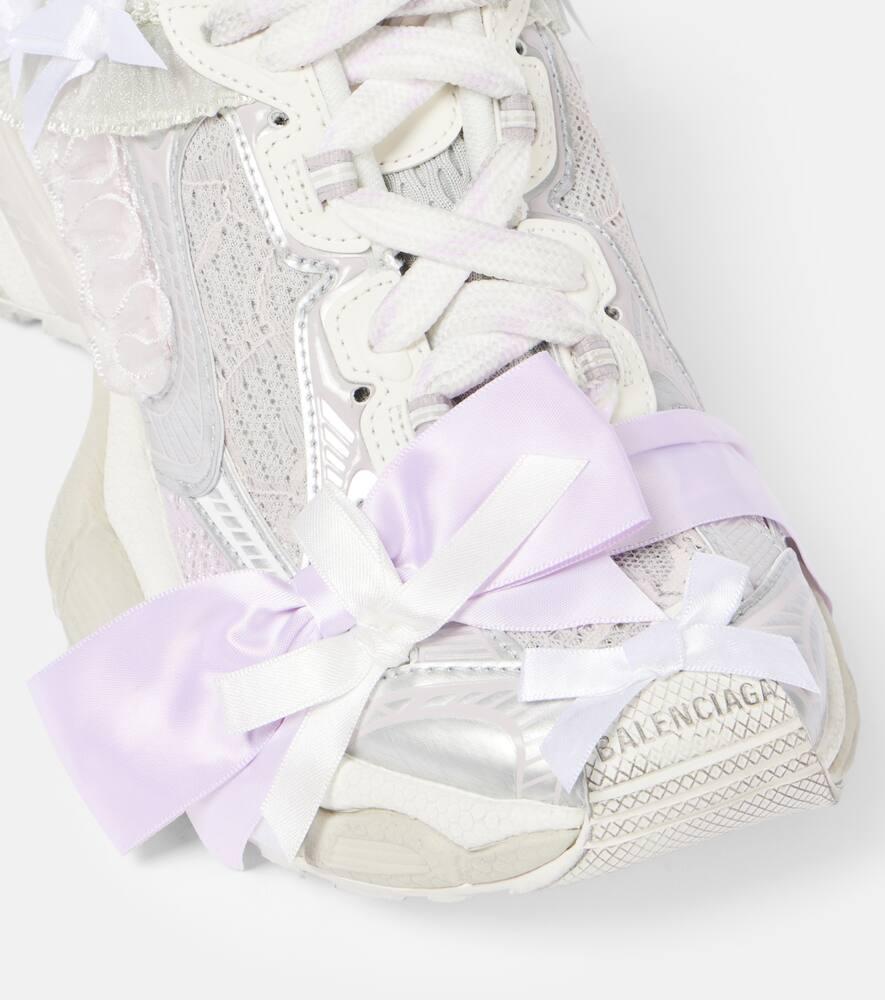 Balenciaga 3Xl Bow-Detail Mules in White | Lyst Australia