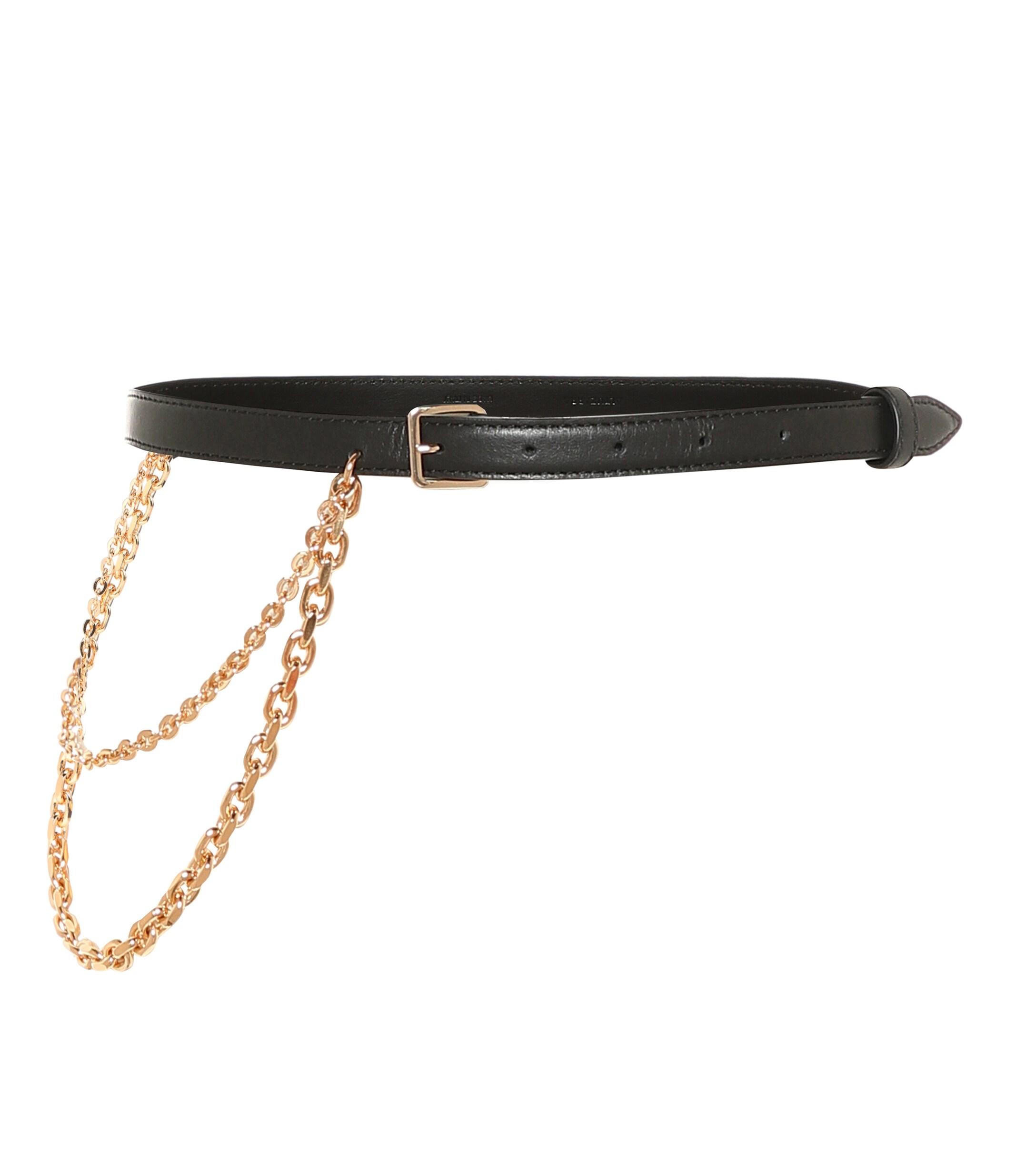 Altuzarra Embellished Leather Belt in Black Lyst