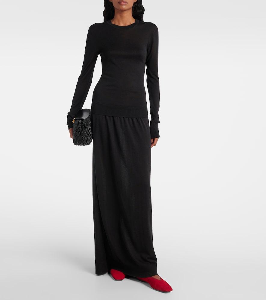 toteme silk maxi dress Toteme Slouch Waist Maxi Dress