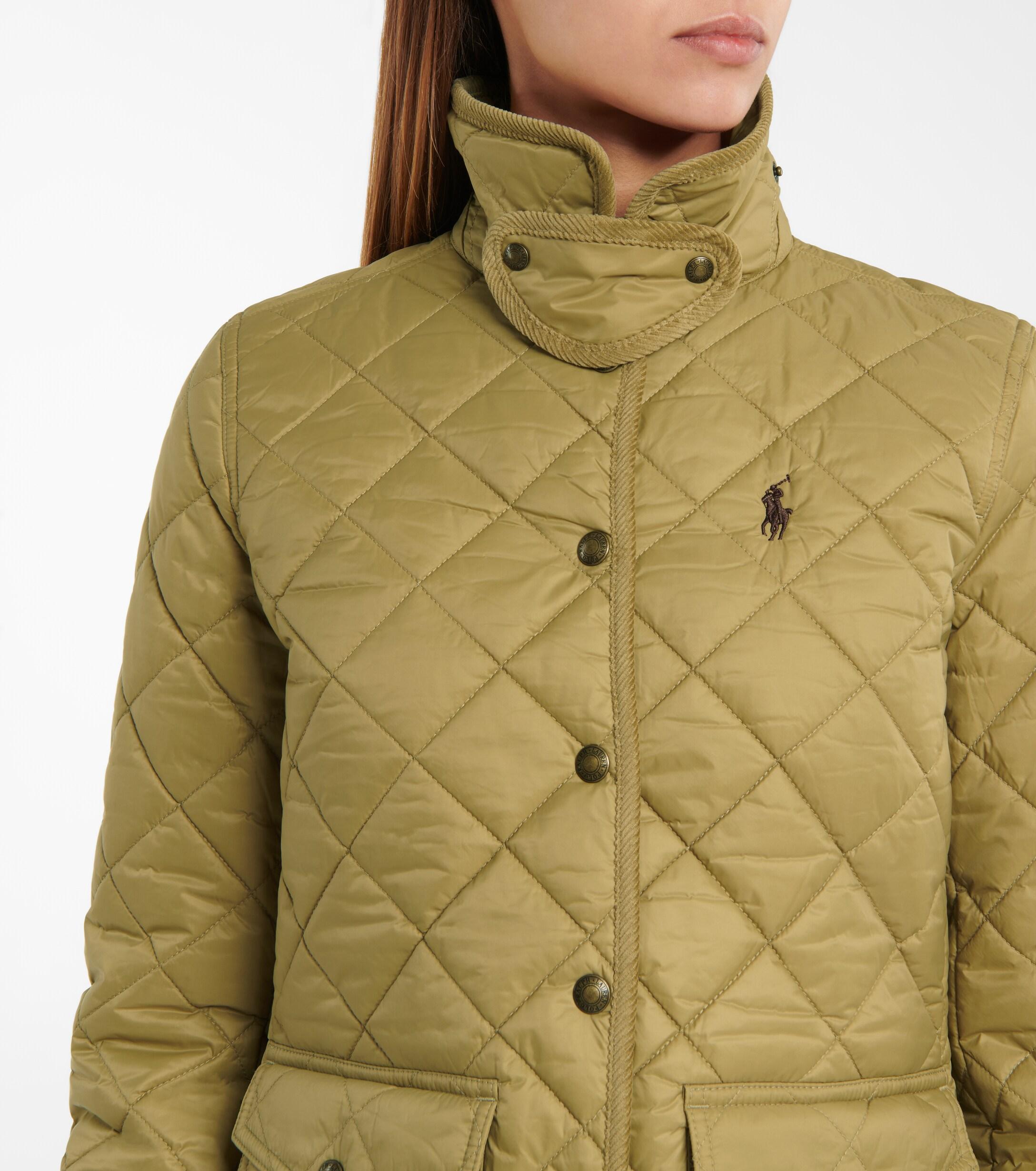 Polo Ralph Lauren Barn Quilted Jacket in Natural | Lyst
